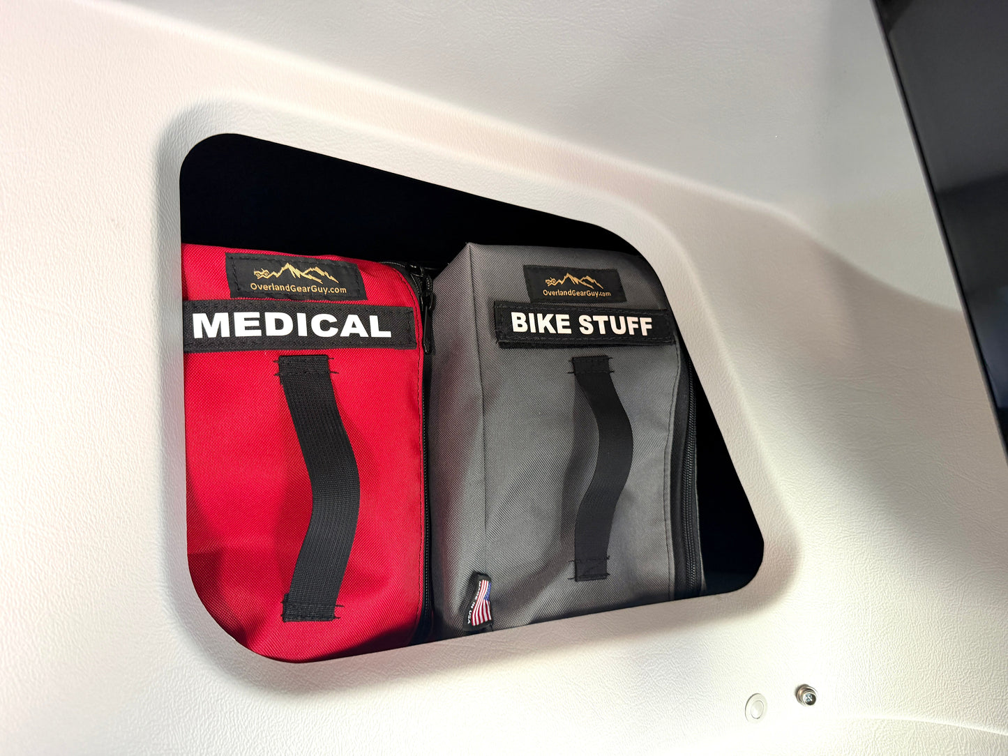 EKKO Van Front Cubby Bags Overland Gear Guy