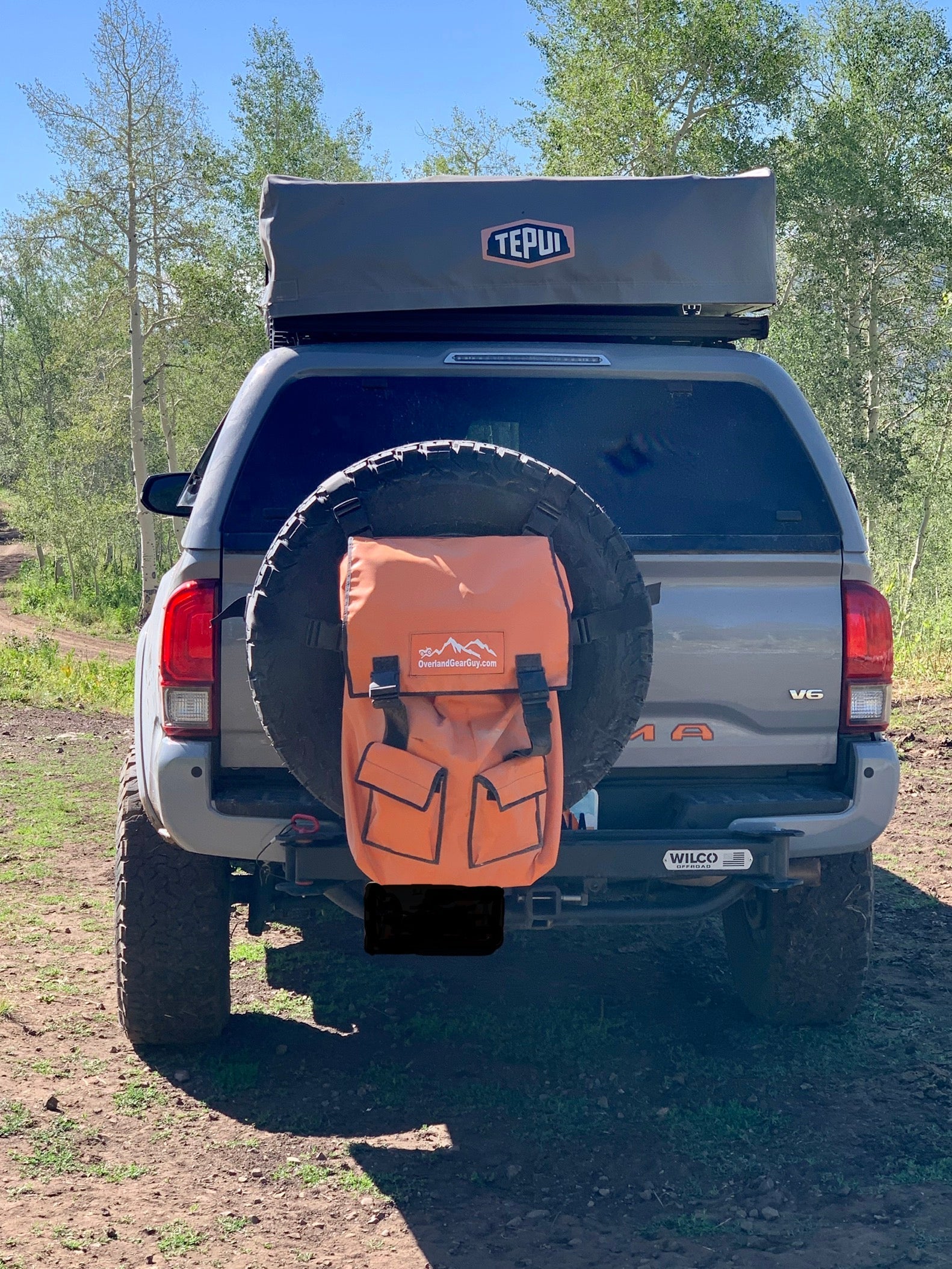 Spare Tire Trash Bag Overland Gear Guy