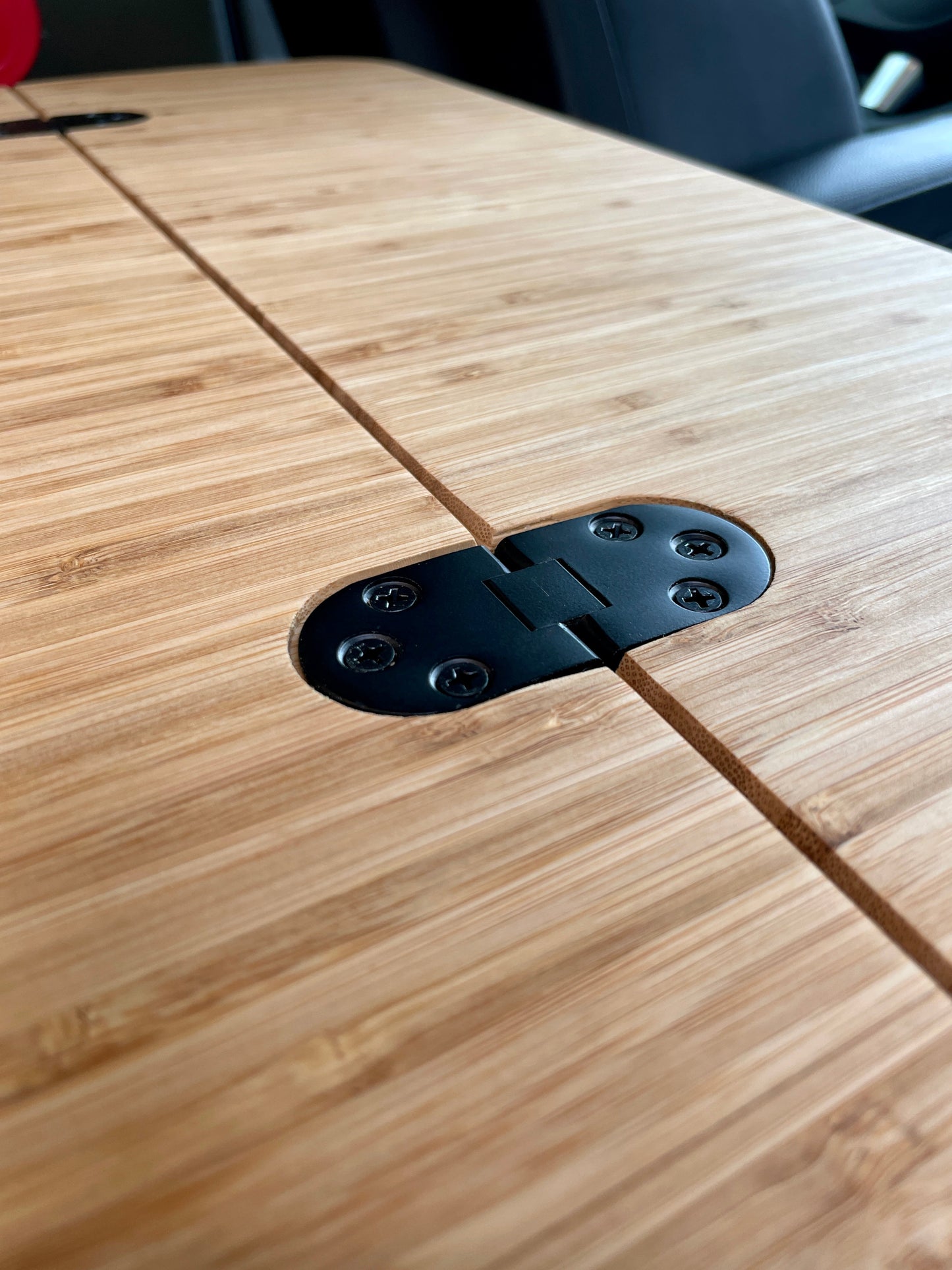 Folding Bamboo Lagun Table for Camper Vans and RVs Weekender Outdoors