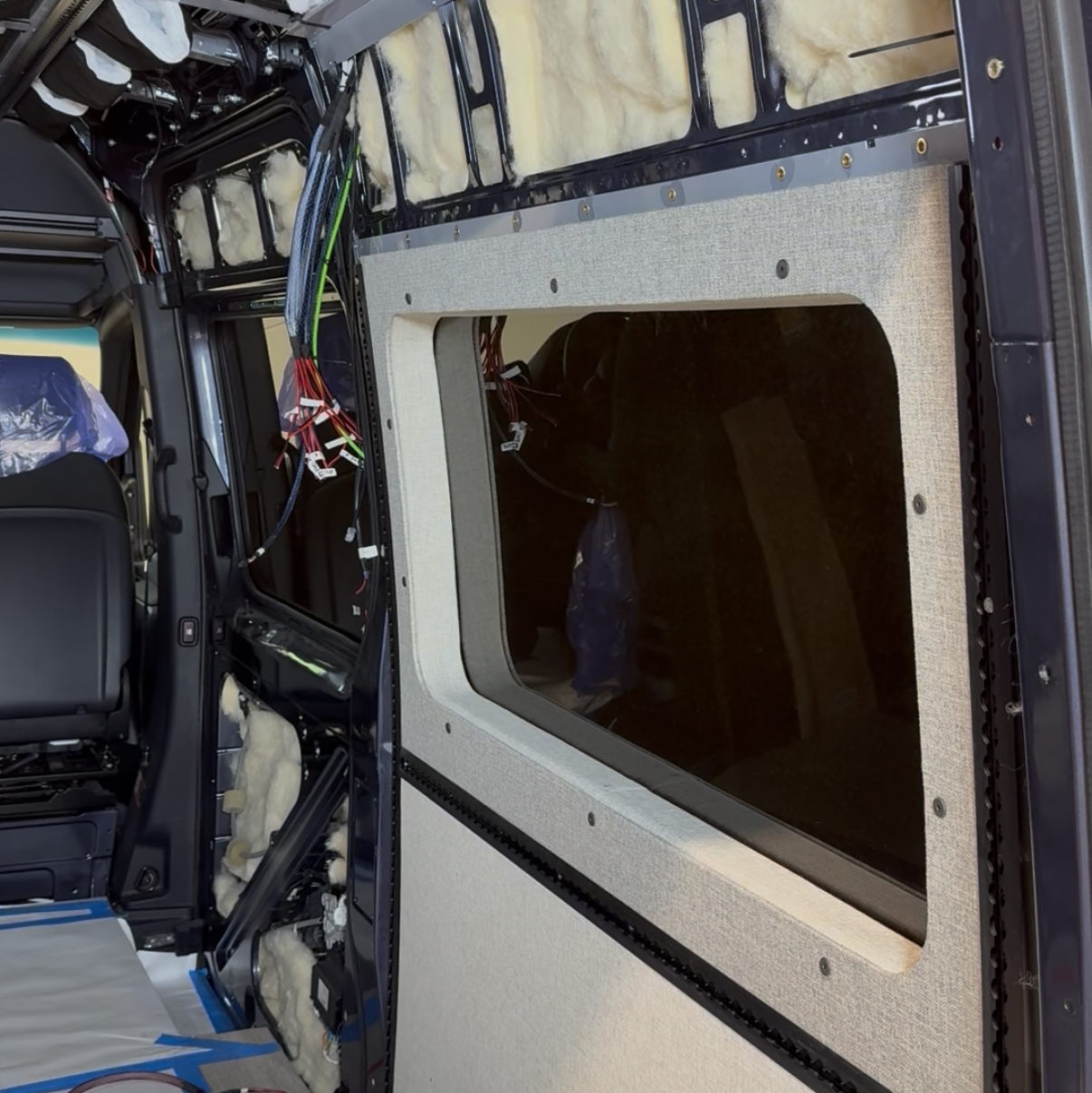 Sprinter 144 Innie Pocket Sleeper Pair (D2 and P2 Window Trim Rings) GoCode