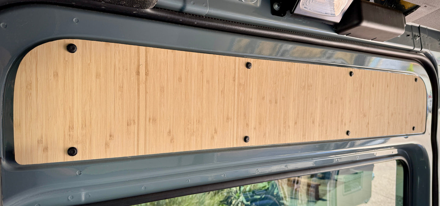 Sprinter Slider Door Panel – Bamboo (2007+) Weekender Outdoors