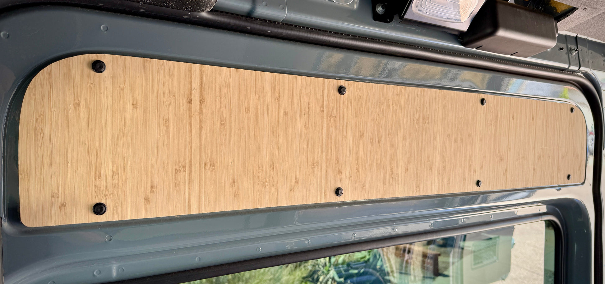 Sprinter Slider Door Panel – Bamboo (2007+) Weekender Outdoors