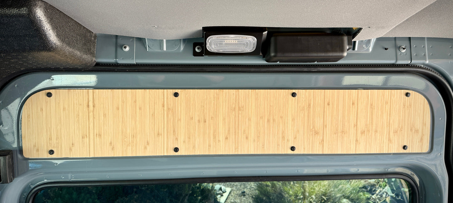 Sprinter Slider Door Panel – Bamboo (2007+) Weekender Outdoors