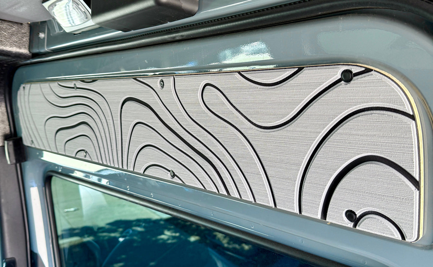 Sprinter Slider Door Panel – Topo Design (2007+)