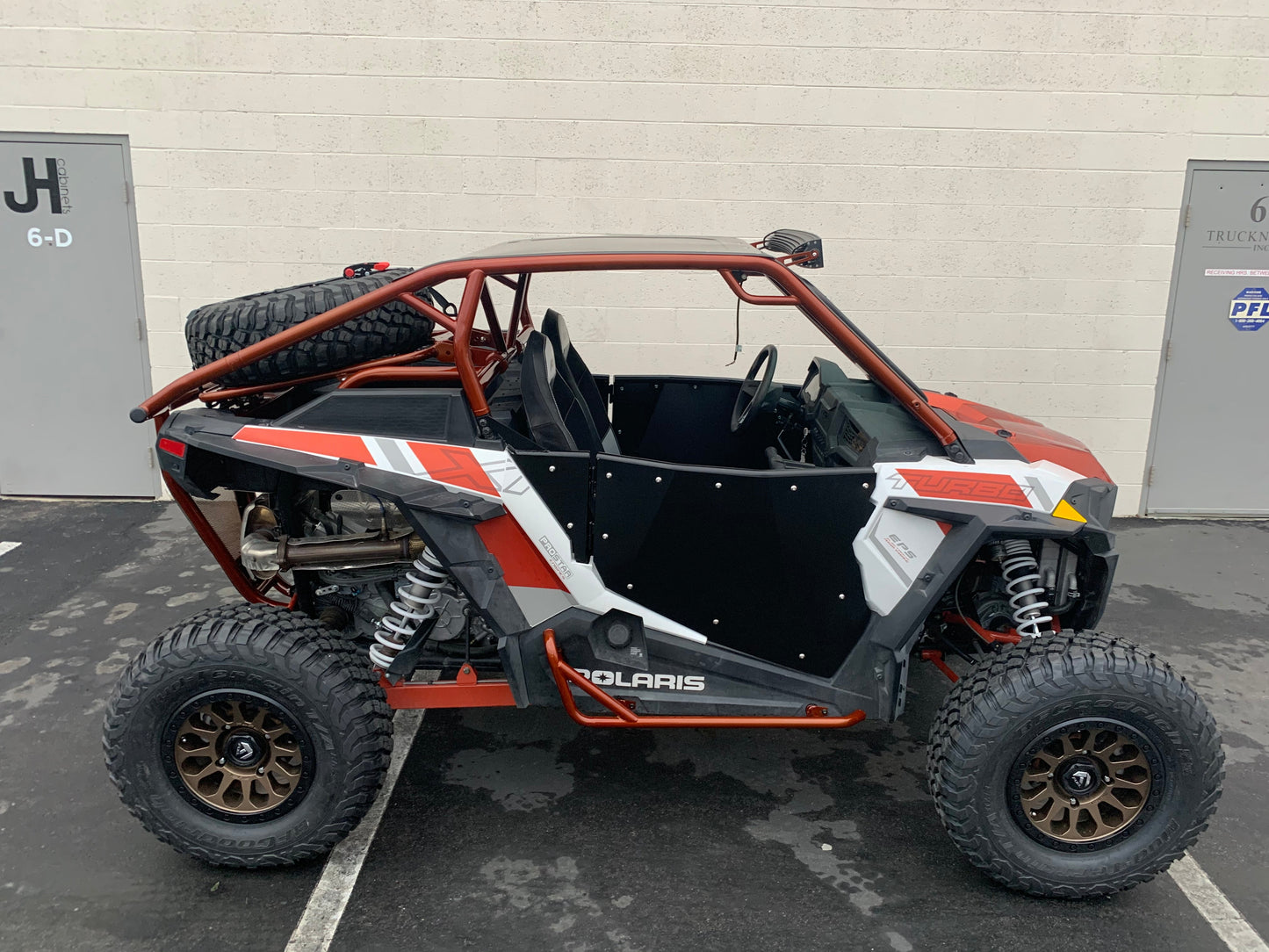 2014-2023 Polaris RZR 2DR Rear Bumper Cage UTV SPEED