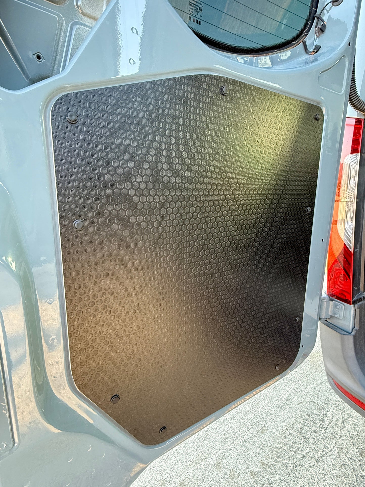 Sprinter Rear Door Panels – Set of Black-Hex (2019+) Weekender Outdoors