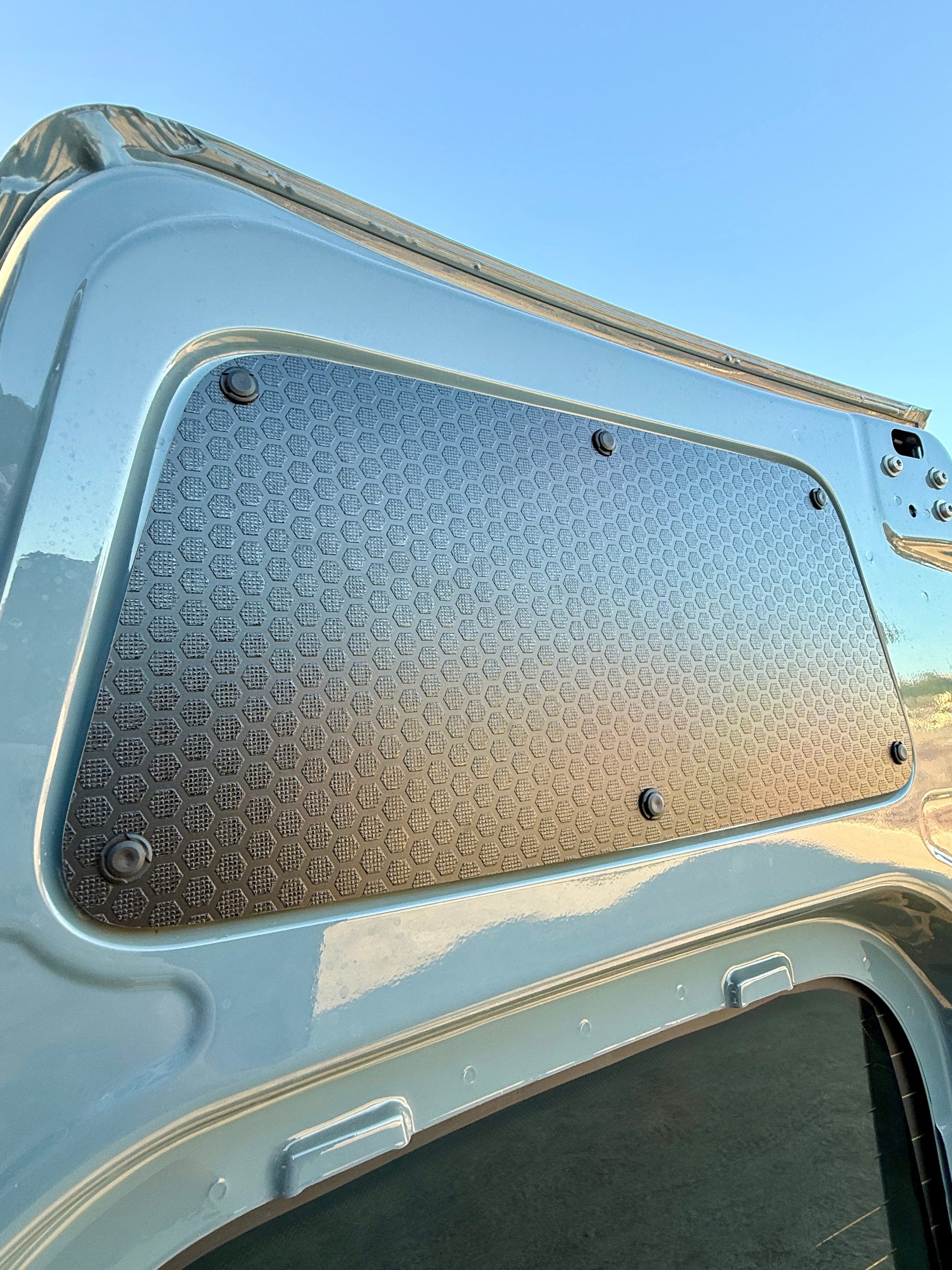 Sprinter Rear Door Panels – Set of Black-Hex (2007+) Weekender Outdoors