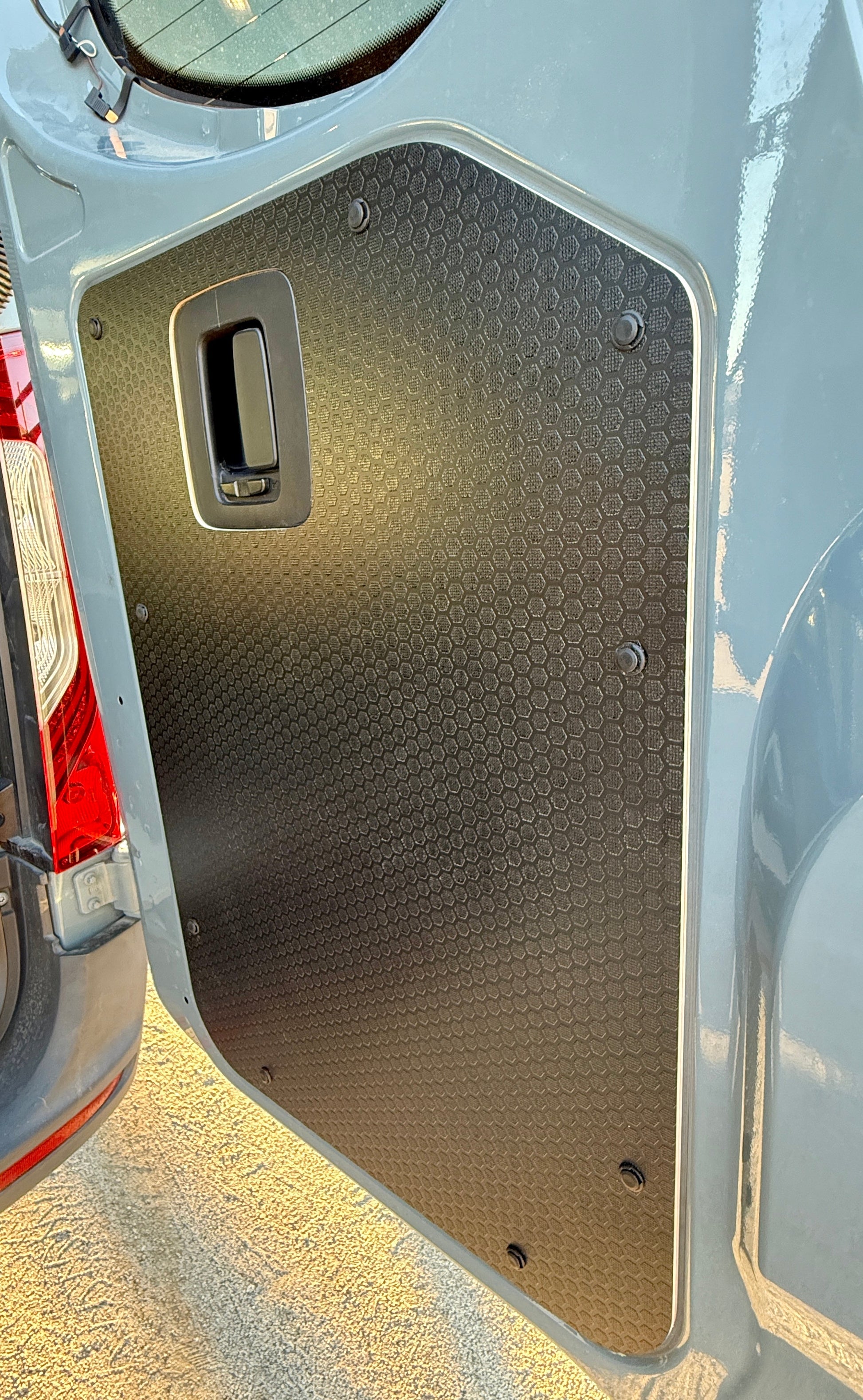 Sprinter Rear Door Panels – Set of Black-Hex (2019+) Weekender Outdoors