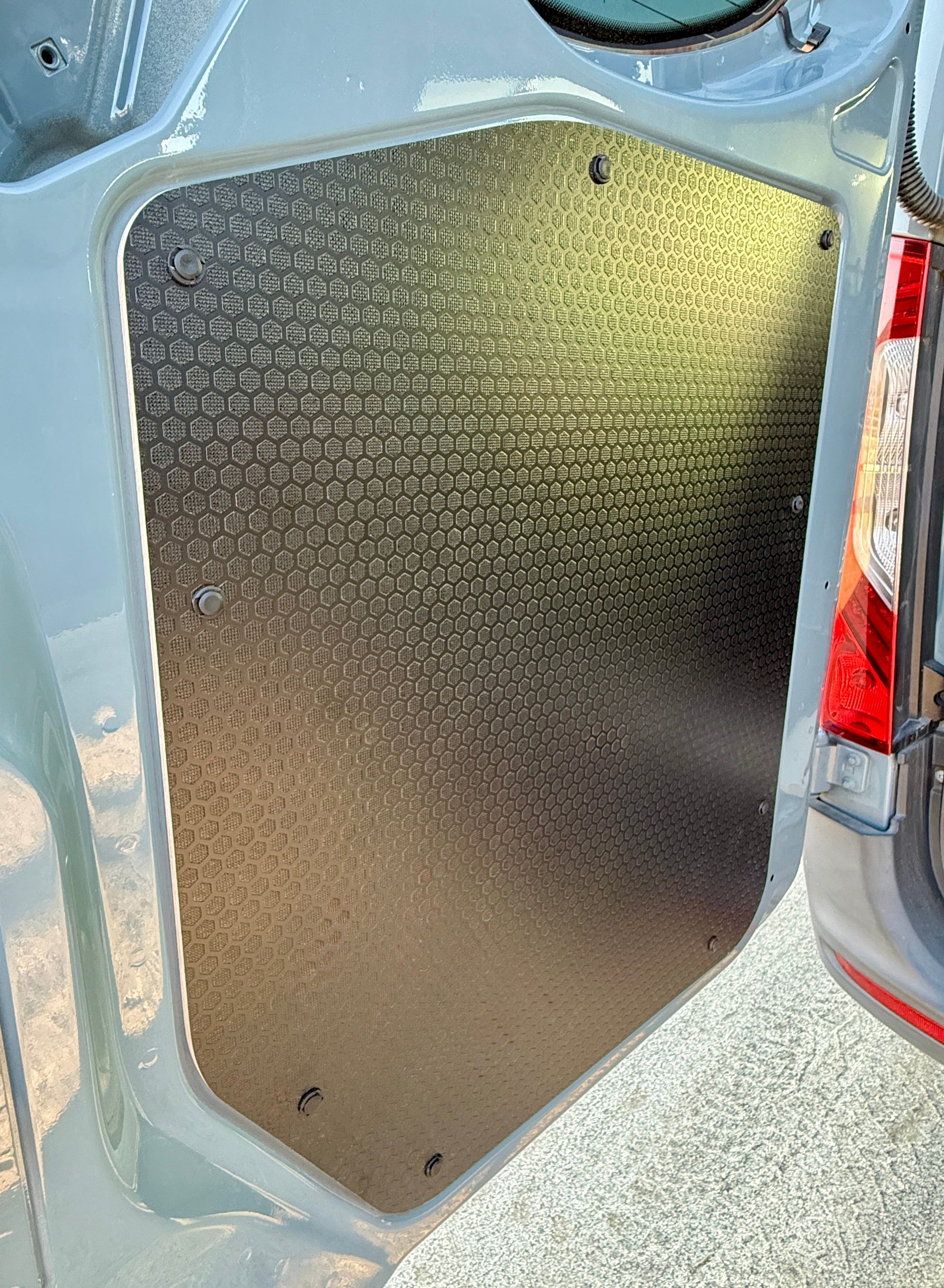 Sprinter Rear Door Panels – Set of Black-Hex (2019+) Weekender Outdoors