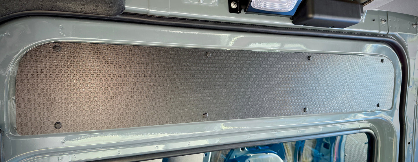 Sprinter Slider Door Panel – Black-Hex (2007+) Weekender Outdoors