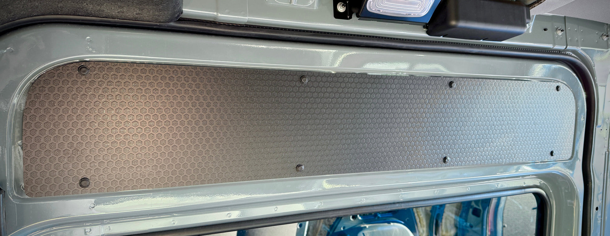 Sprinter Slider Door Panel – Black-Hex (2007+) Weekender Outdoors