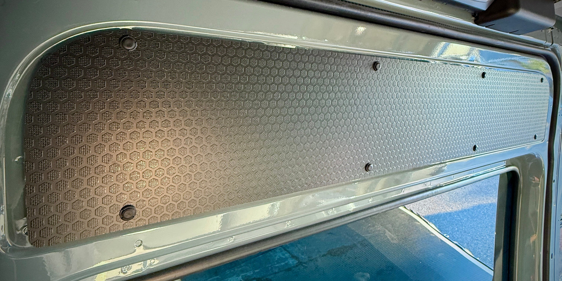 Sprinter Slider Door Panel – Black-Hex (2007+) Weekender Outdoors