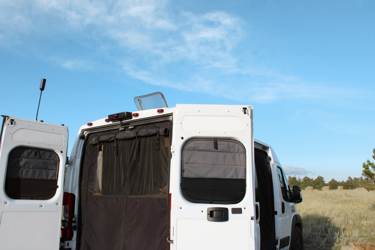 Ram Promaster Stealth Rear Door Window Covers (Pair) VanEssential