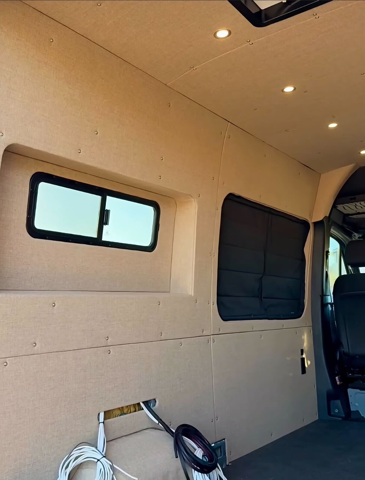 Mercedes Sprinter Rear Half-Slider Window Trim Ring