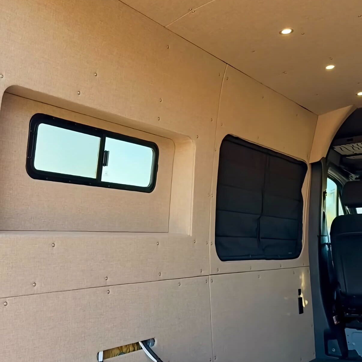 Mercedes Sprinter Rear Half-Slider Window Trim Ring GoCode