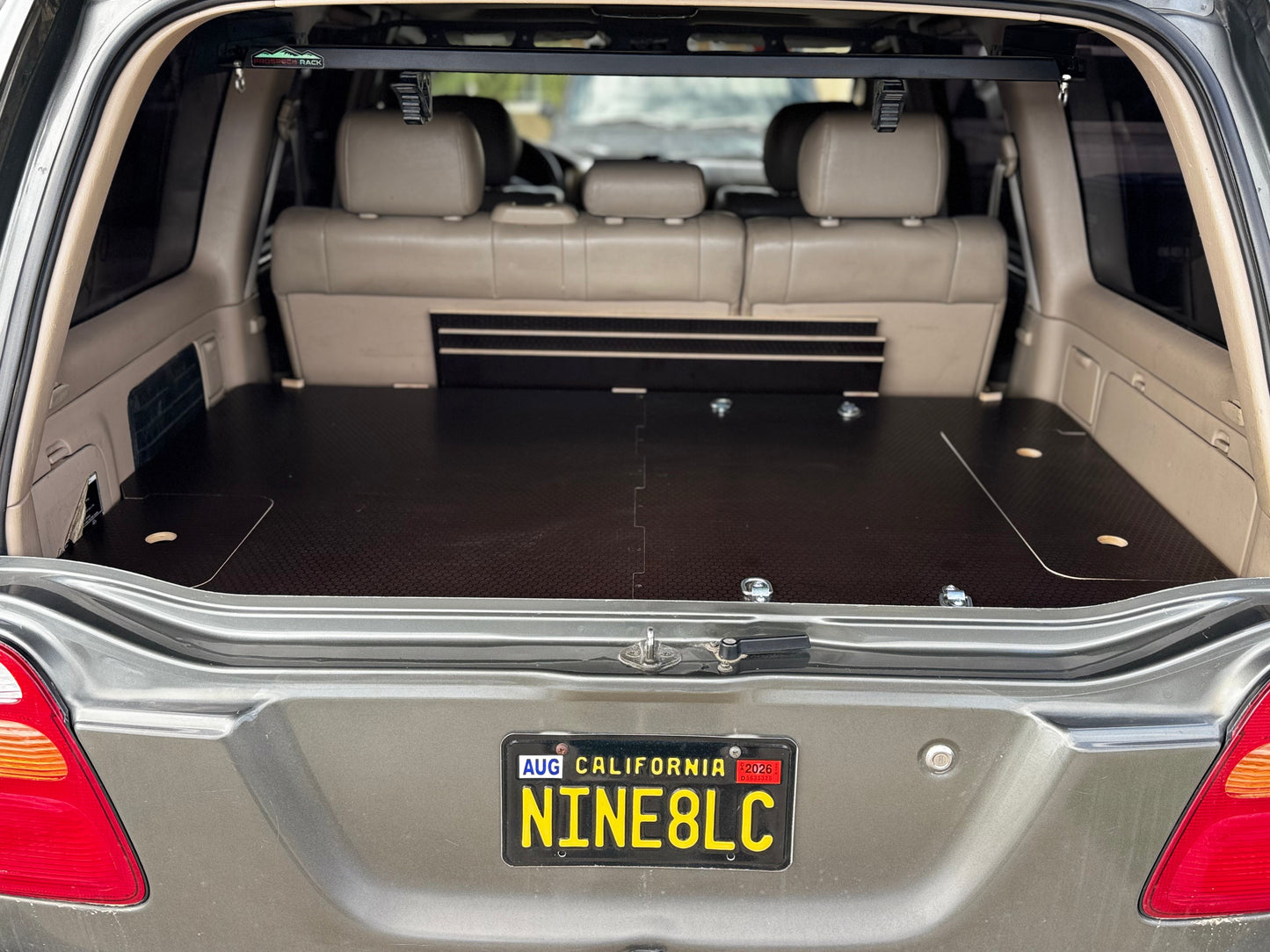 Land Cruiser 100 | Dual Drawer Storage System & Bed Platform | 1998–2007 Toyota Solid Wood Worx
