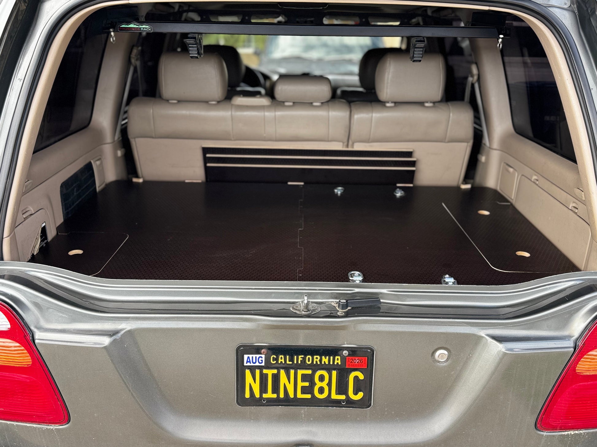 Land Cruiser 100 | Dual Drawer Storage System & Bed Platform | 1998–2007 Toyota Solid Wood Worx