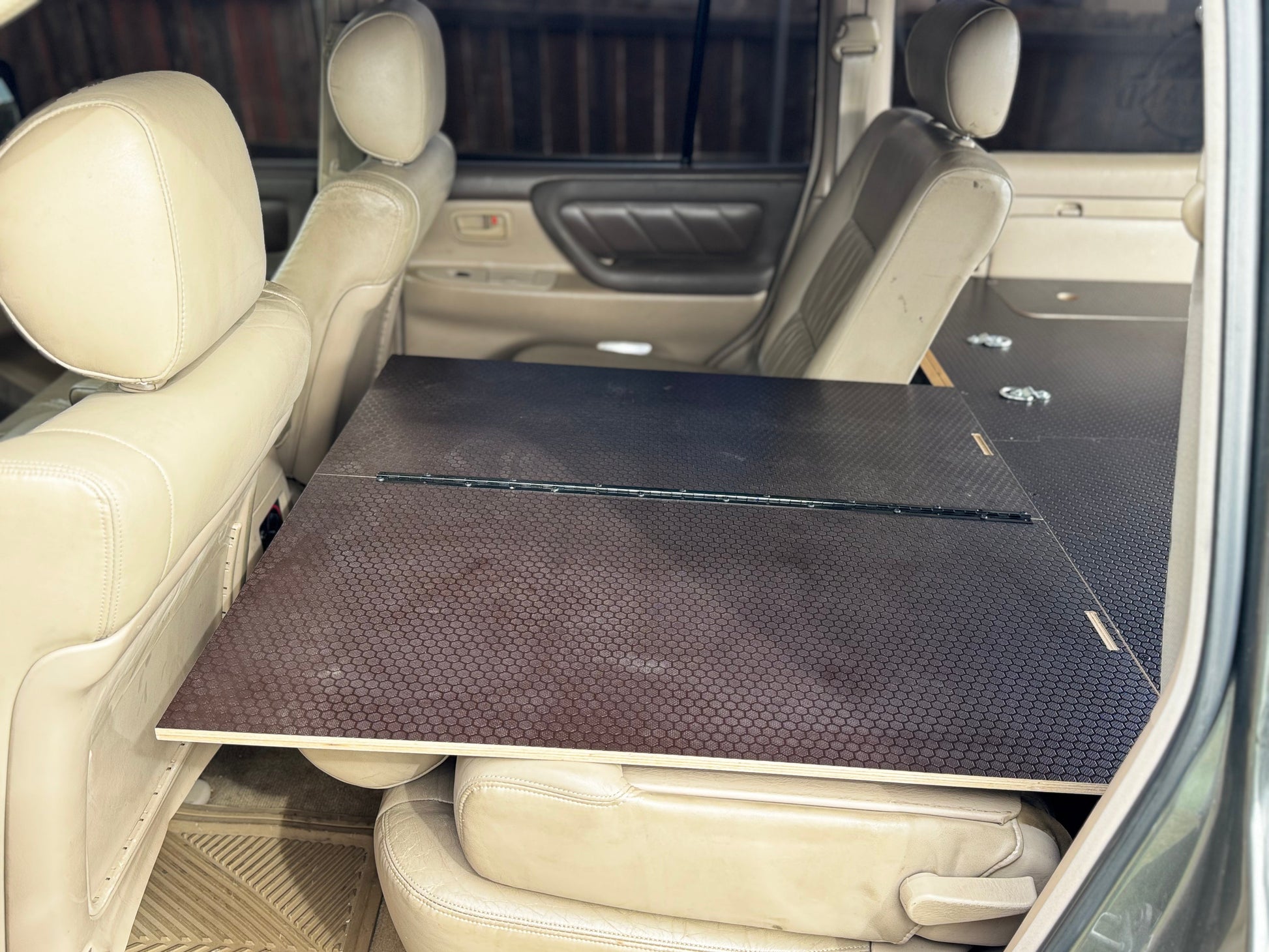 Land Cruiser 100 | Dual Drawer Storage System & Bed Platform | 1998–2007 Toyota Solid Wood Worx