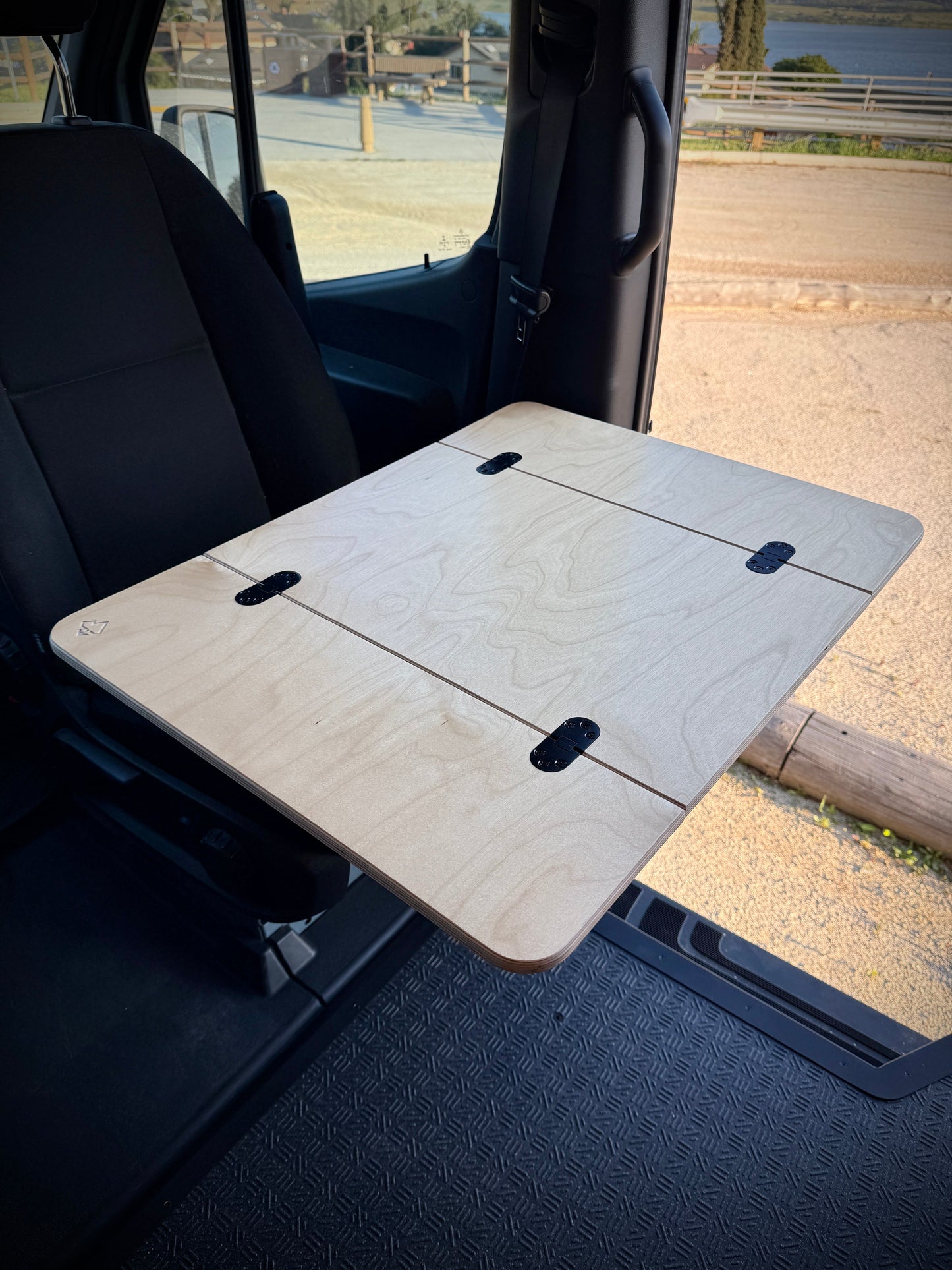 Folding Baltic Birch Lagun Table for Camper Vans and RVs