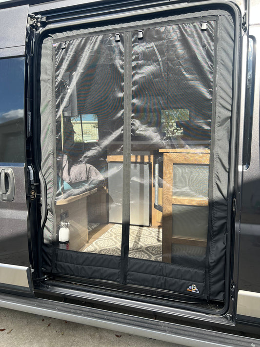 Winnebago Travato Ram Promaster Sliding Door Insect Bug Screen
