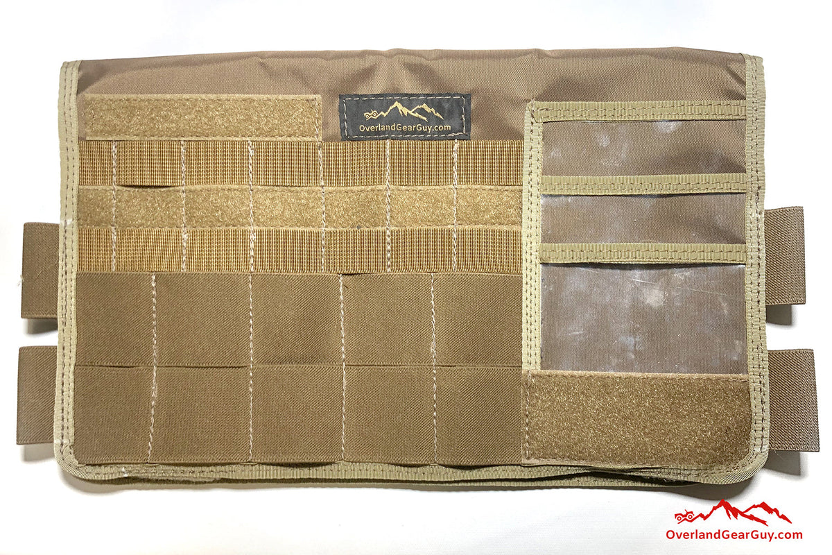 Sprinter Sun Visor Organizer (without mirror) Overland Gear Guy