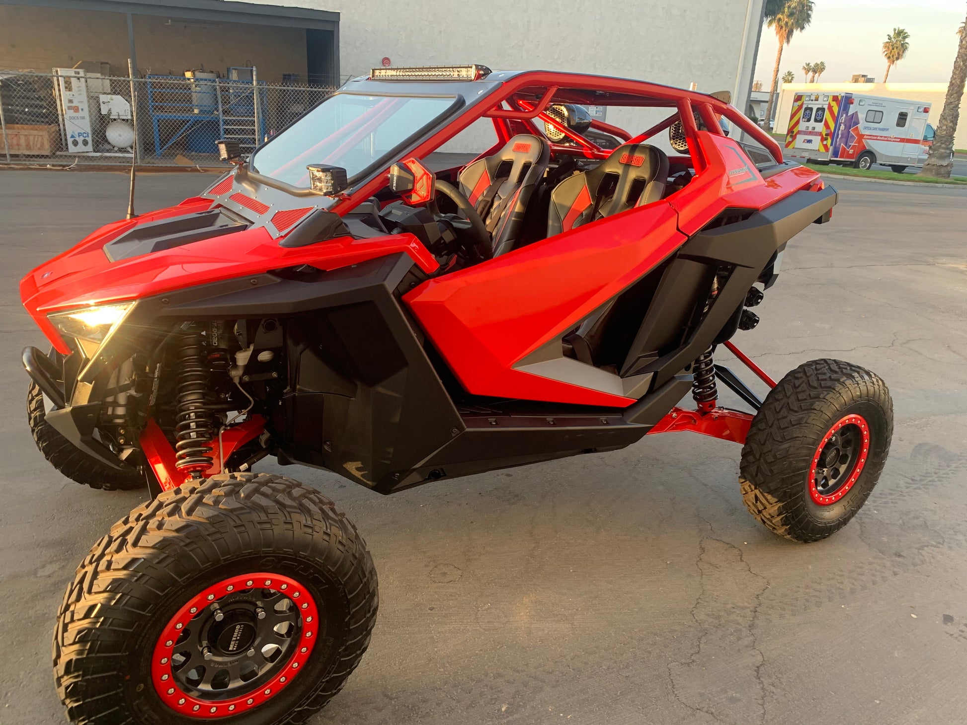 2020-2025 Polaris RZR 2DR PRO XP Fastback Roll Cage UTV SPEED
