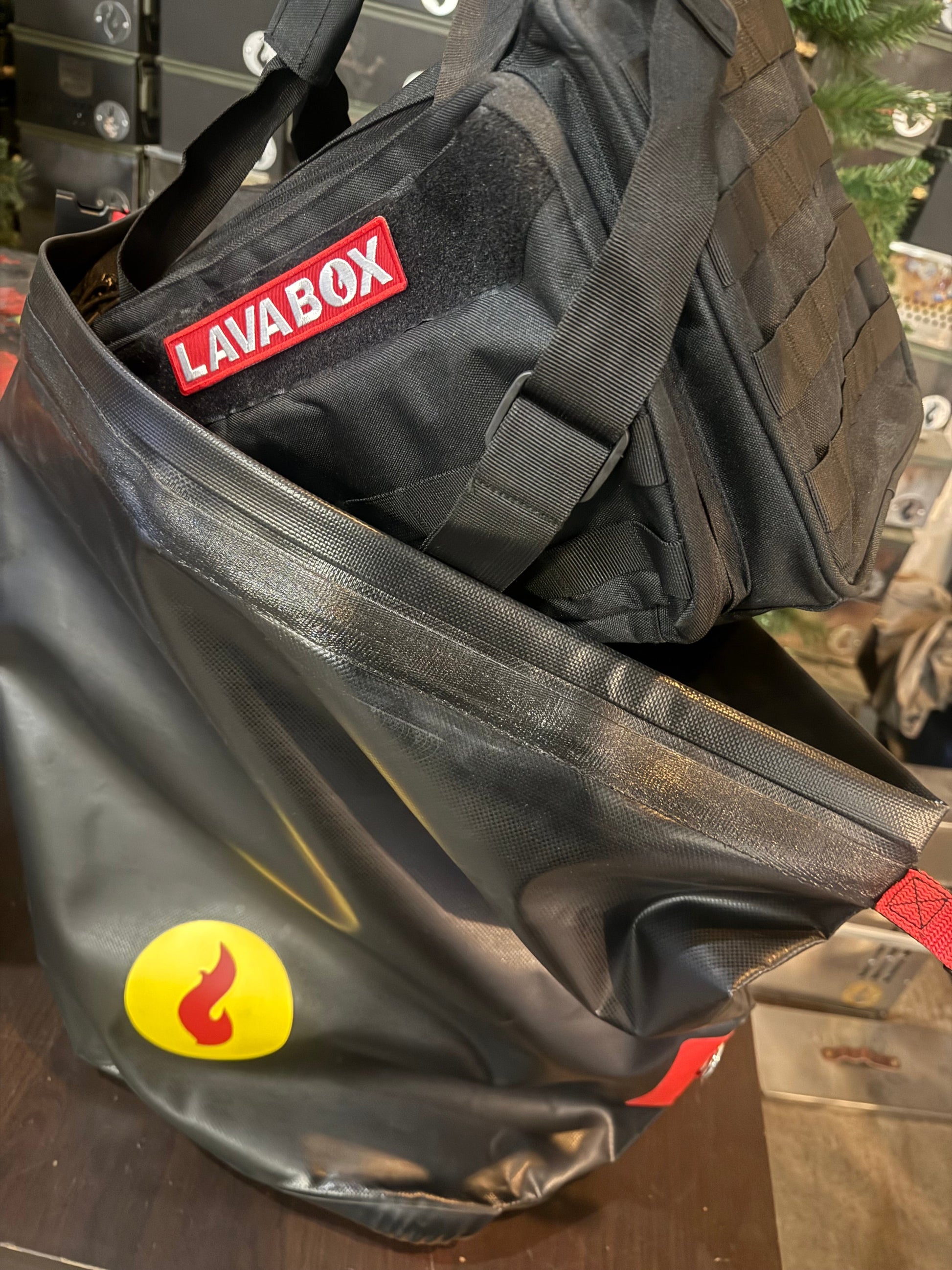 LVBX Dry Bag Ft. Jack's Plastic Welding LavaBox Portable Campfire