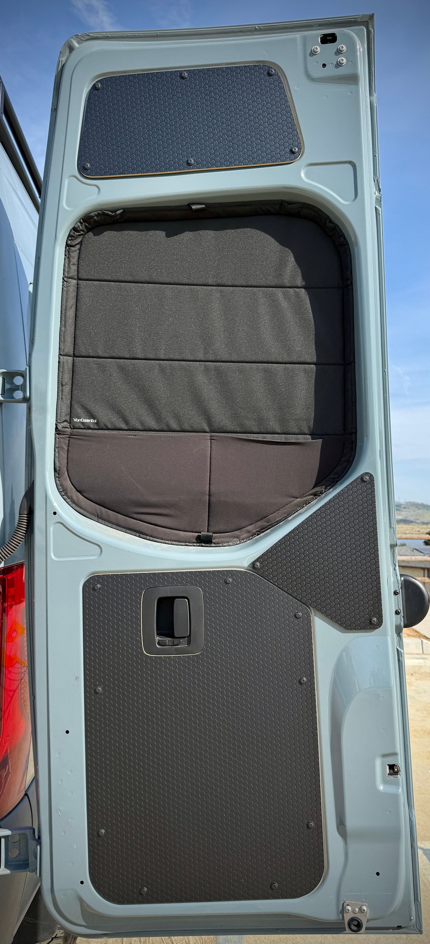 Sprinter Rear Door Panels – Set of Black-Hex (2019+) Weekender Outdoors