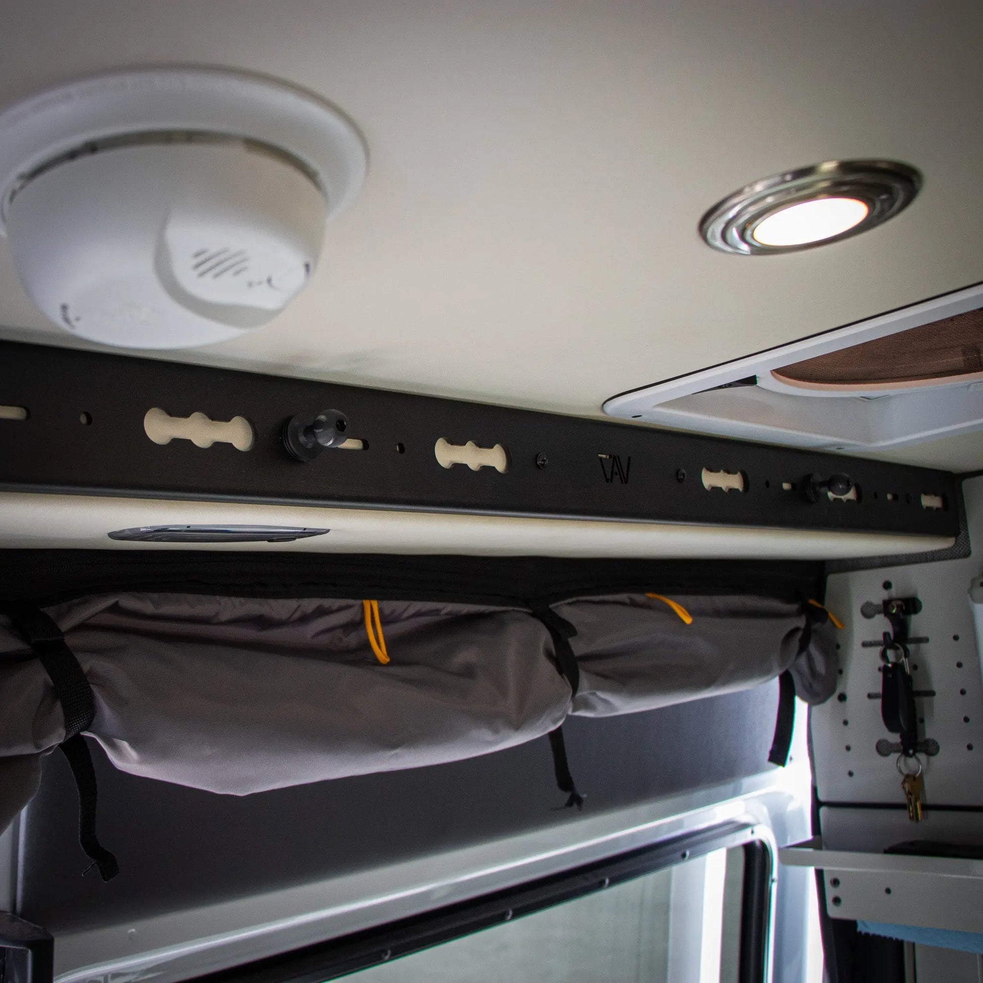 L-Track PRO for Overhead Sliding Door for Storyteller Overland Mode w/Magnetic Mirror Canyon Adventure Vans