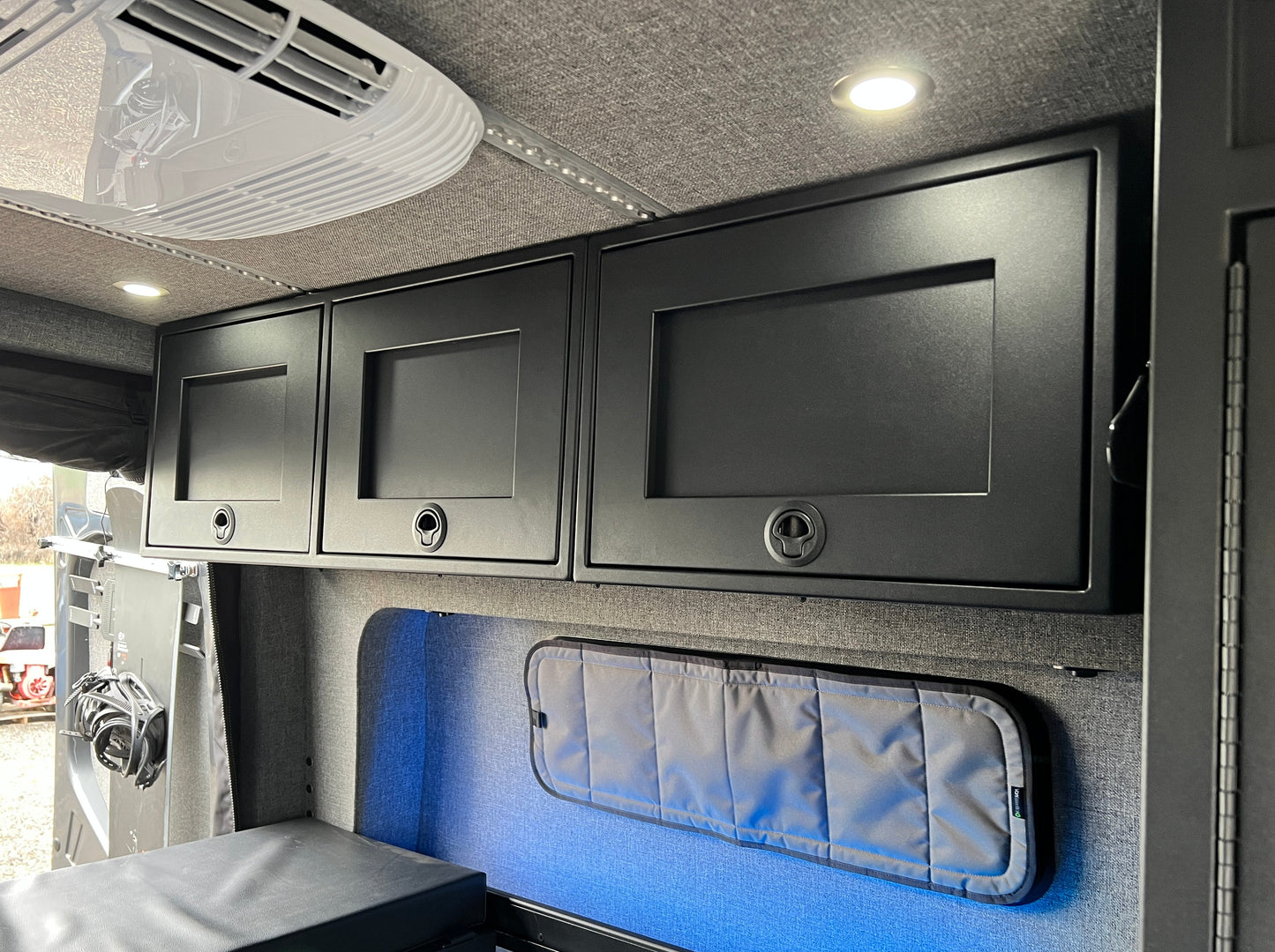 36" Upper Cabinet - Angled Van Wife Components