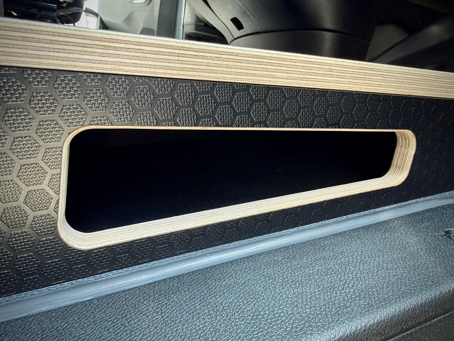 Mercedes-Benz Sprinter Black Hex Passenger Foot Platform Camper Van Stool Weekender Outdoors