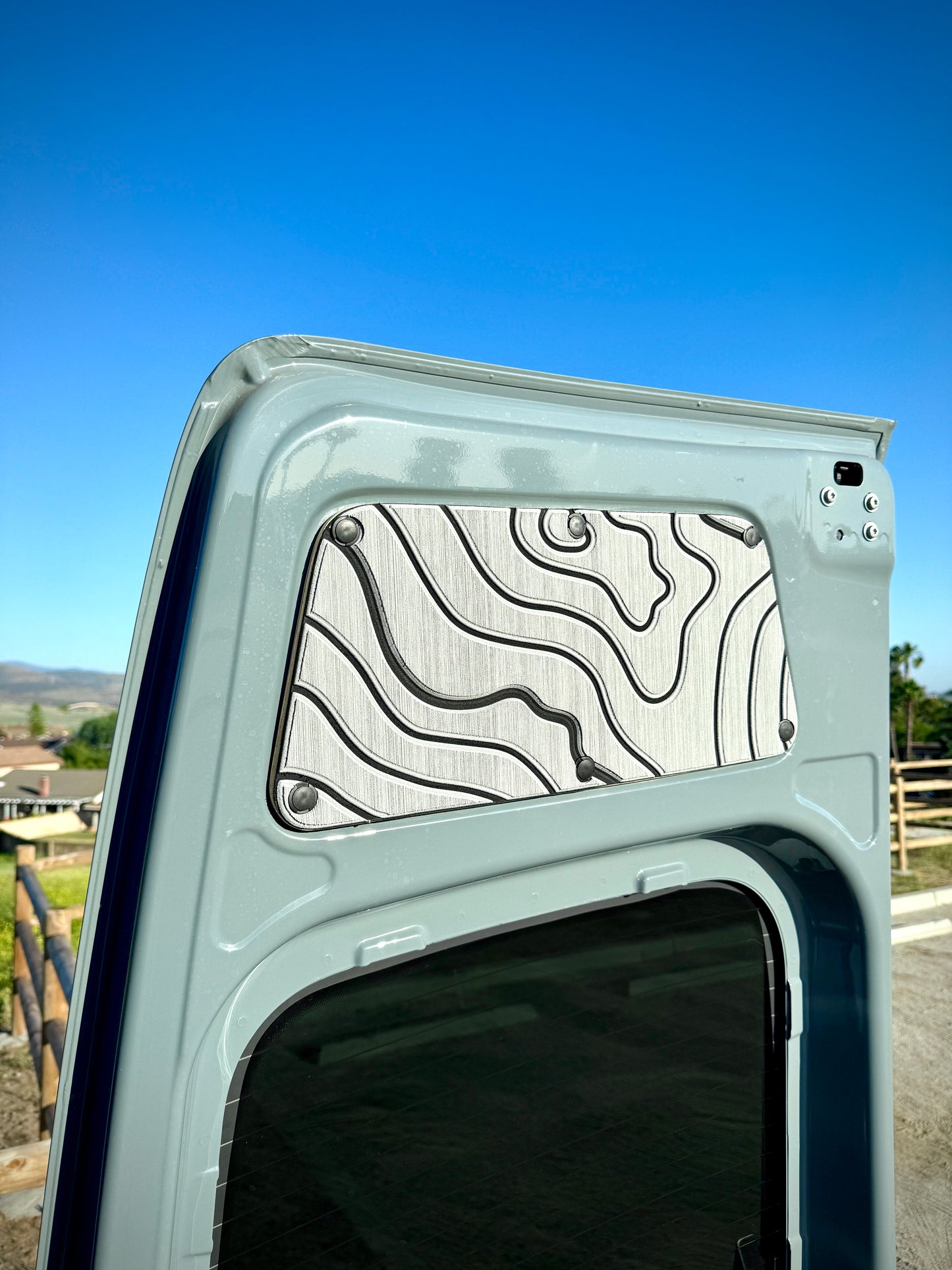 Sprinter Rear Door Panels – Set of Topo Design (2007+)