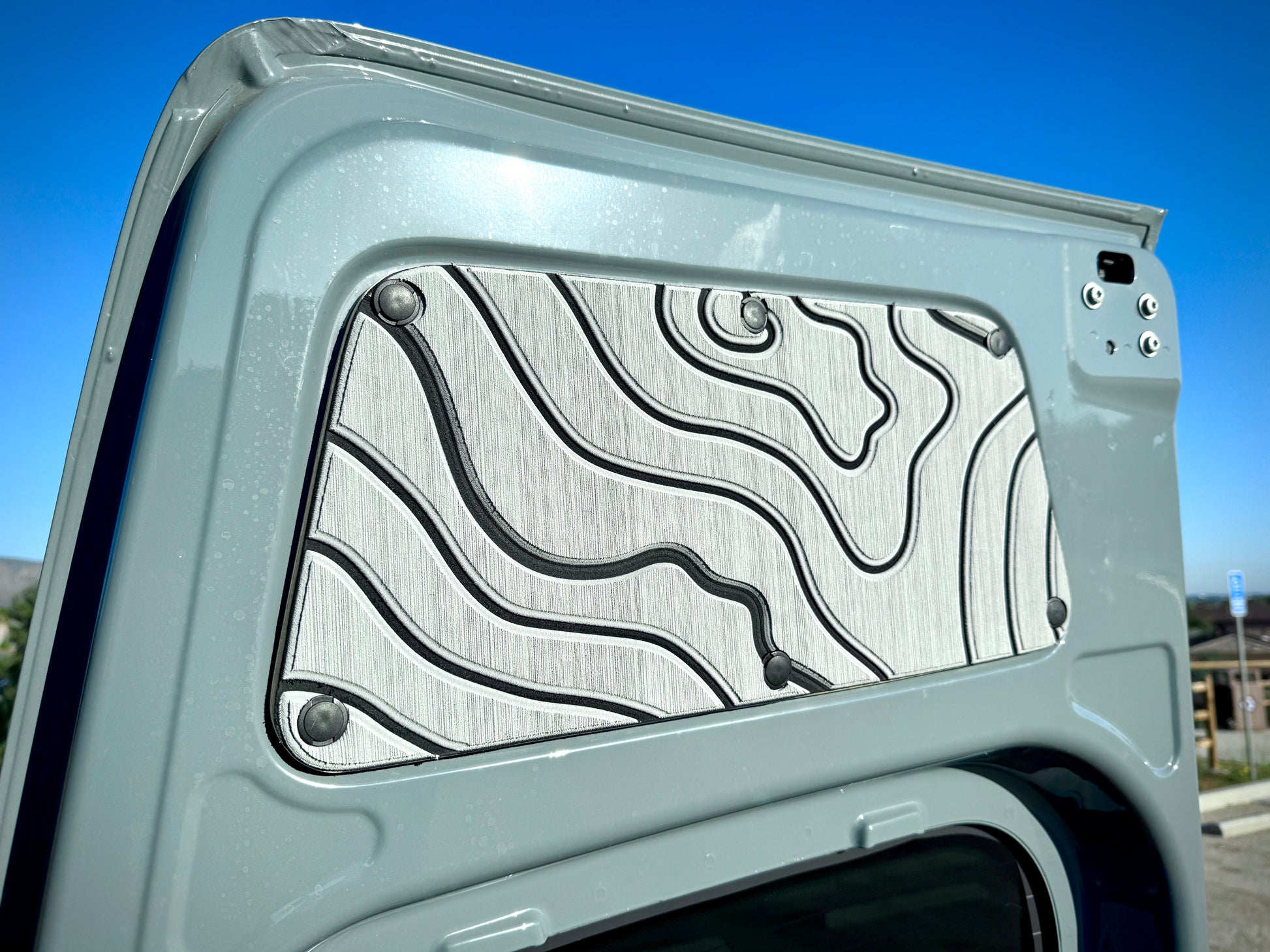 Sprinter Rear Door Panels – Set of Topo Design (2007+) Weekender Outdoors