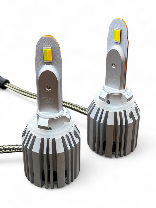 G4-RS 3 Color LED Headlight Bulbs White/Yellow/Amber GGLighting