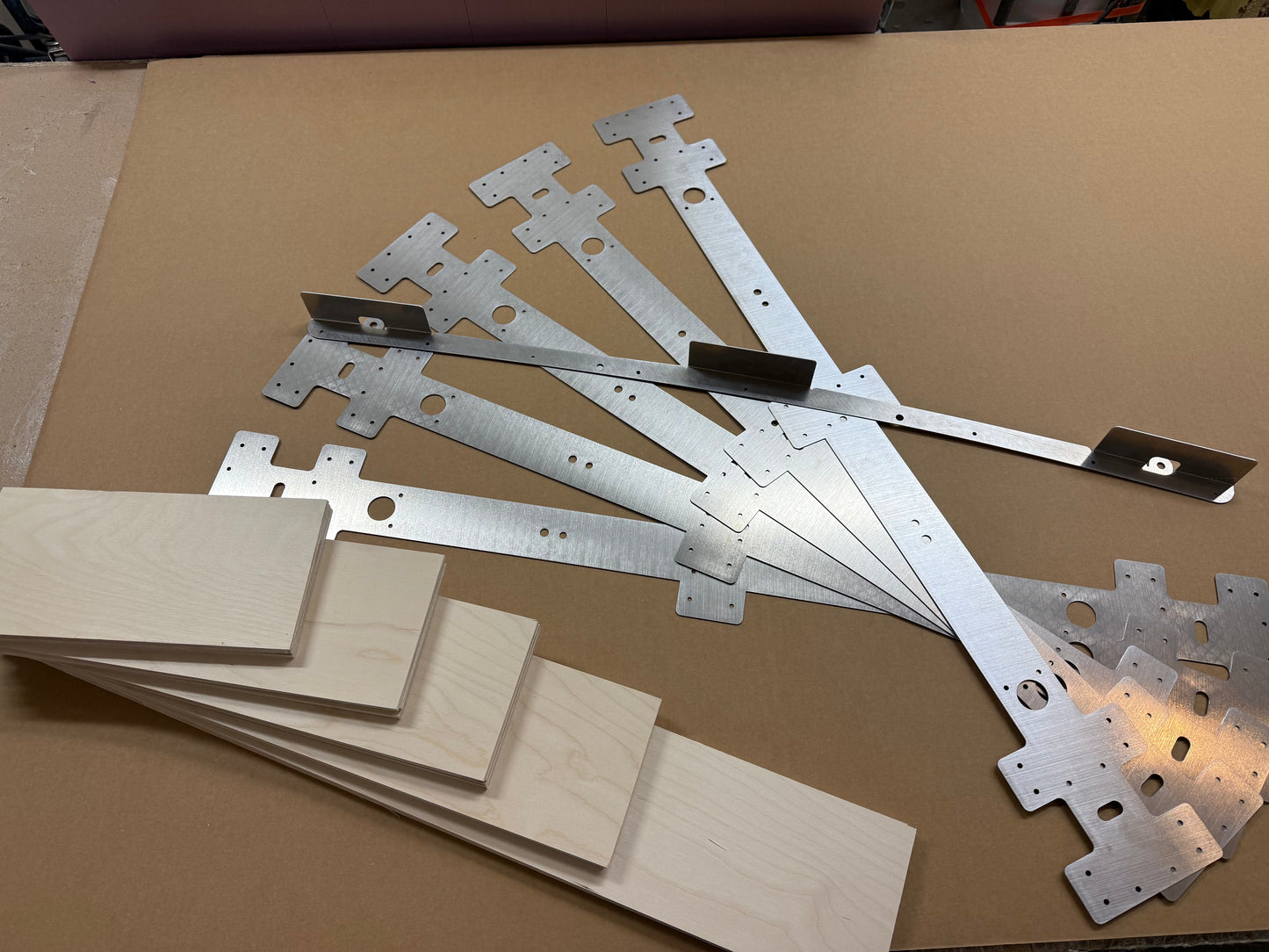 Ford Transit Aluminum Ceiling Furring Kit