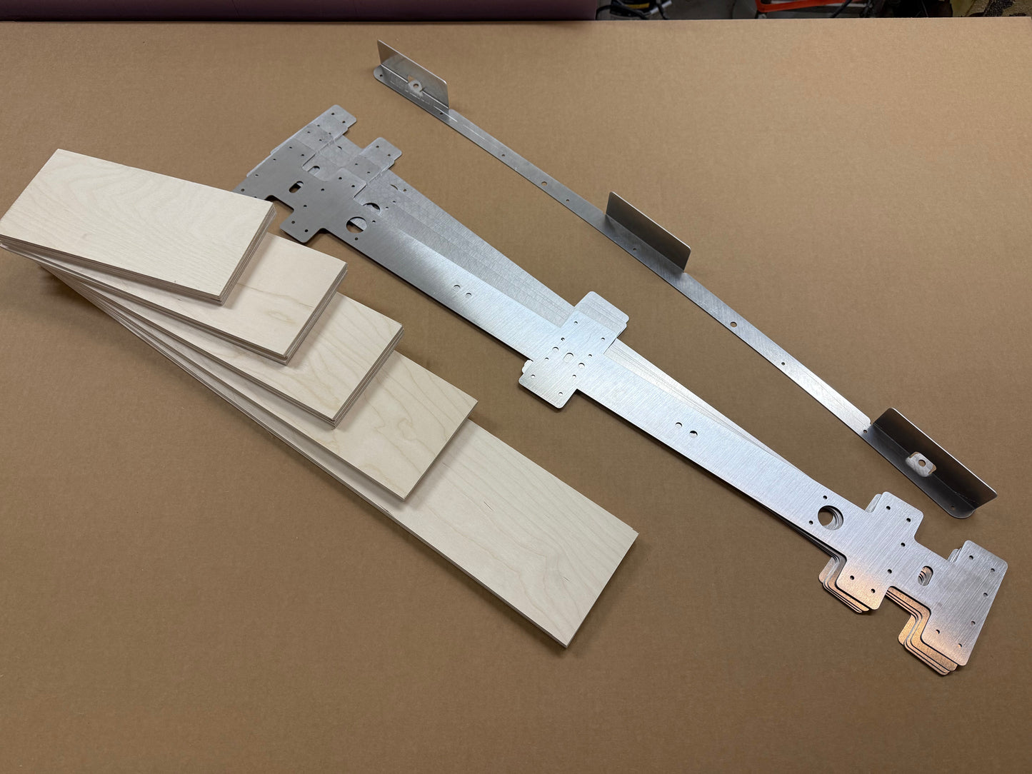 Ford Transit Aluminum Ceiling Furring Kit