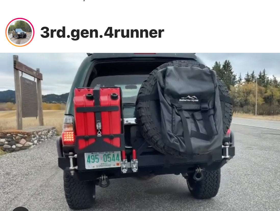 Spare Tire Trash Bag Overland Gear Guy
