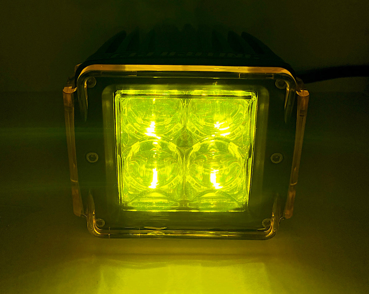 LED Pod Lens Colored Cover GGLighting