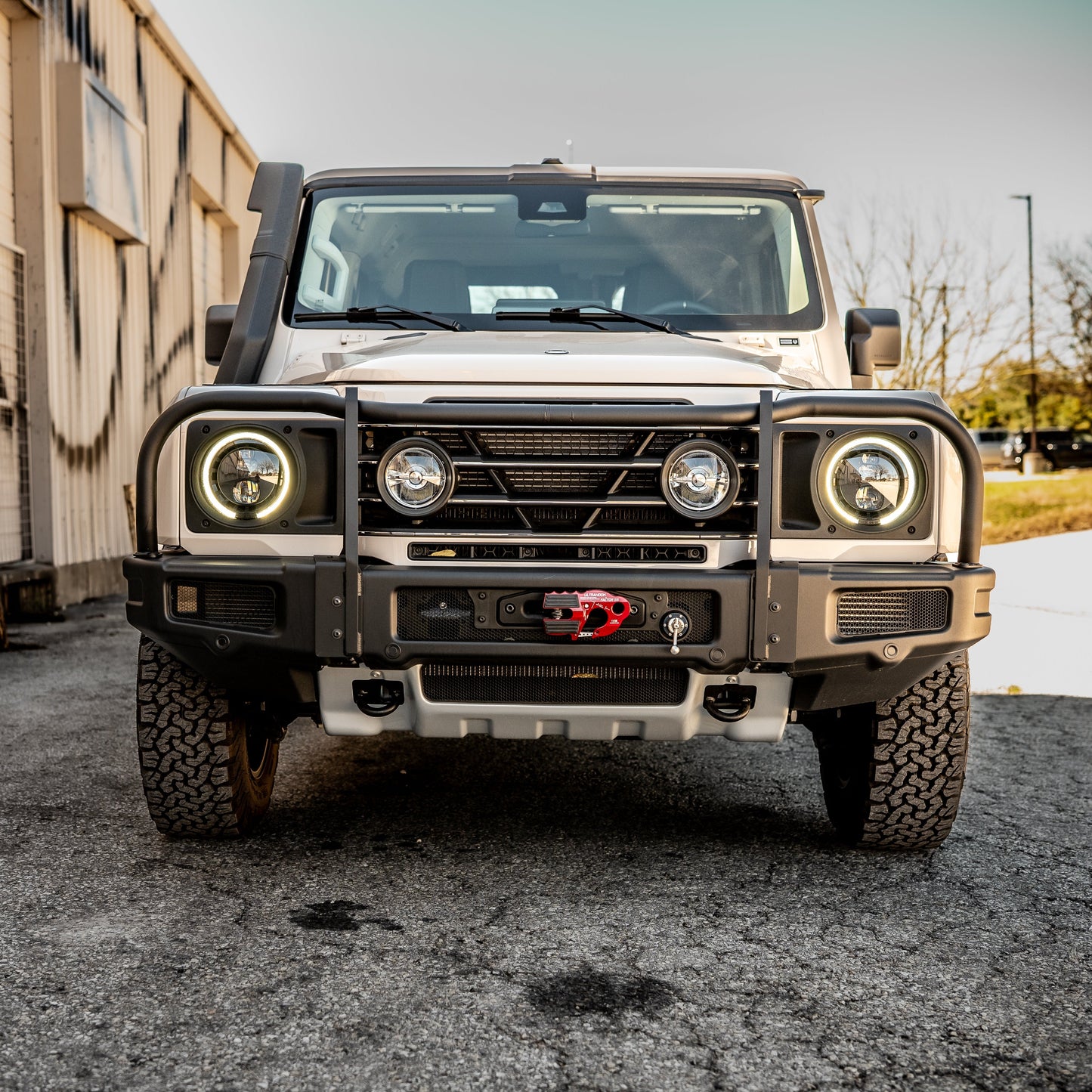 CAtuned Off-Road Ineos Grenadier Bull Bar for OEM Bumper