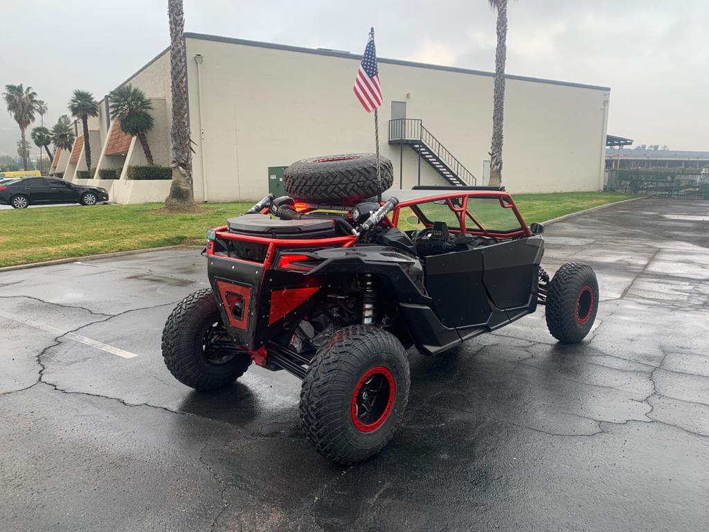 2017+ Can-Am Maverick X3 Max Cage with Attached Rear Bumper UTV SPEED