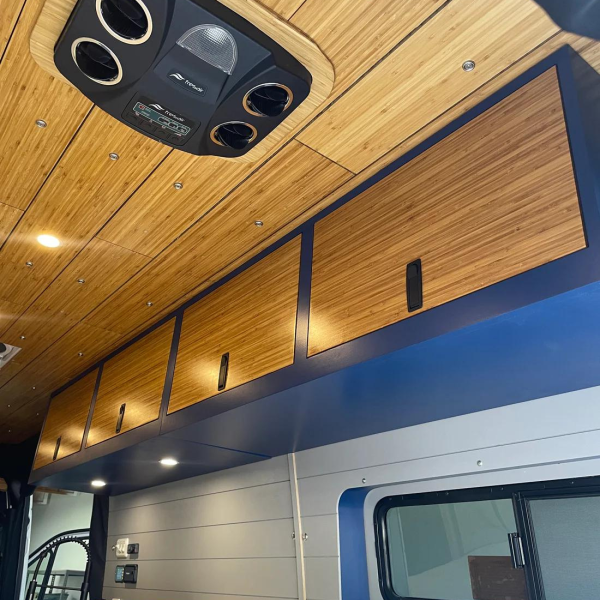 Overhead Van Cabinet | Squared Low Profile