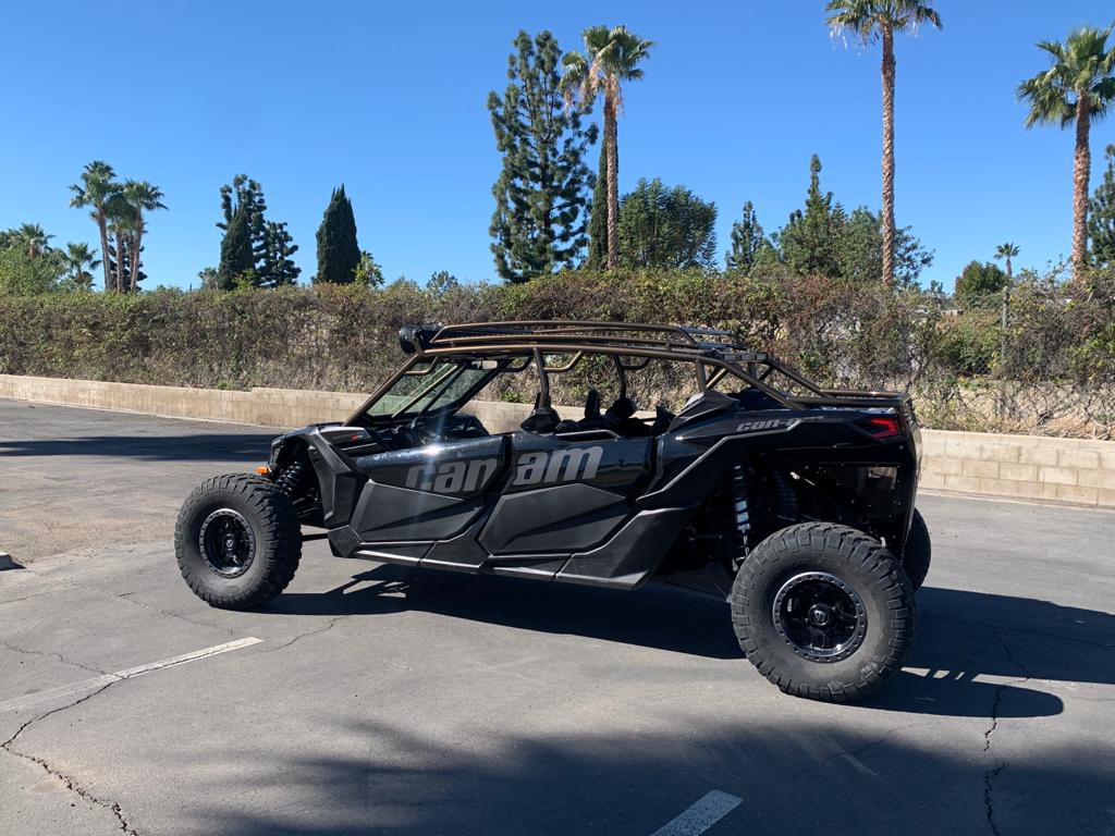2017+ Can-Am Maverick X3 Max Cage with Attached Rear Bumper UTV SPEED