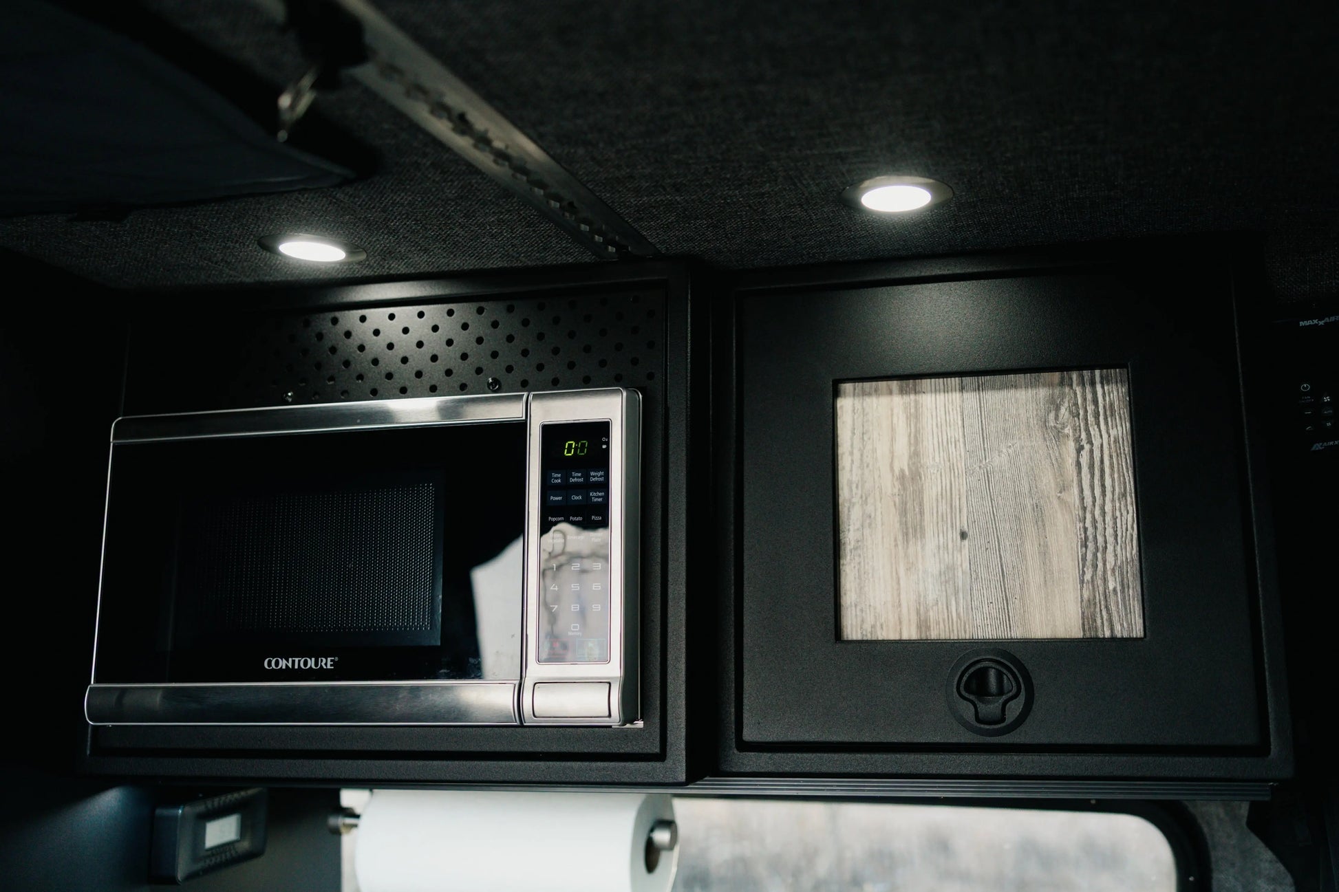 20" Microwave Cabinet - Angled Van Wife Components