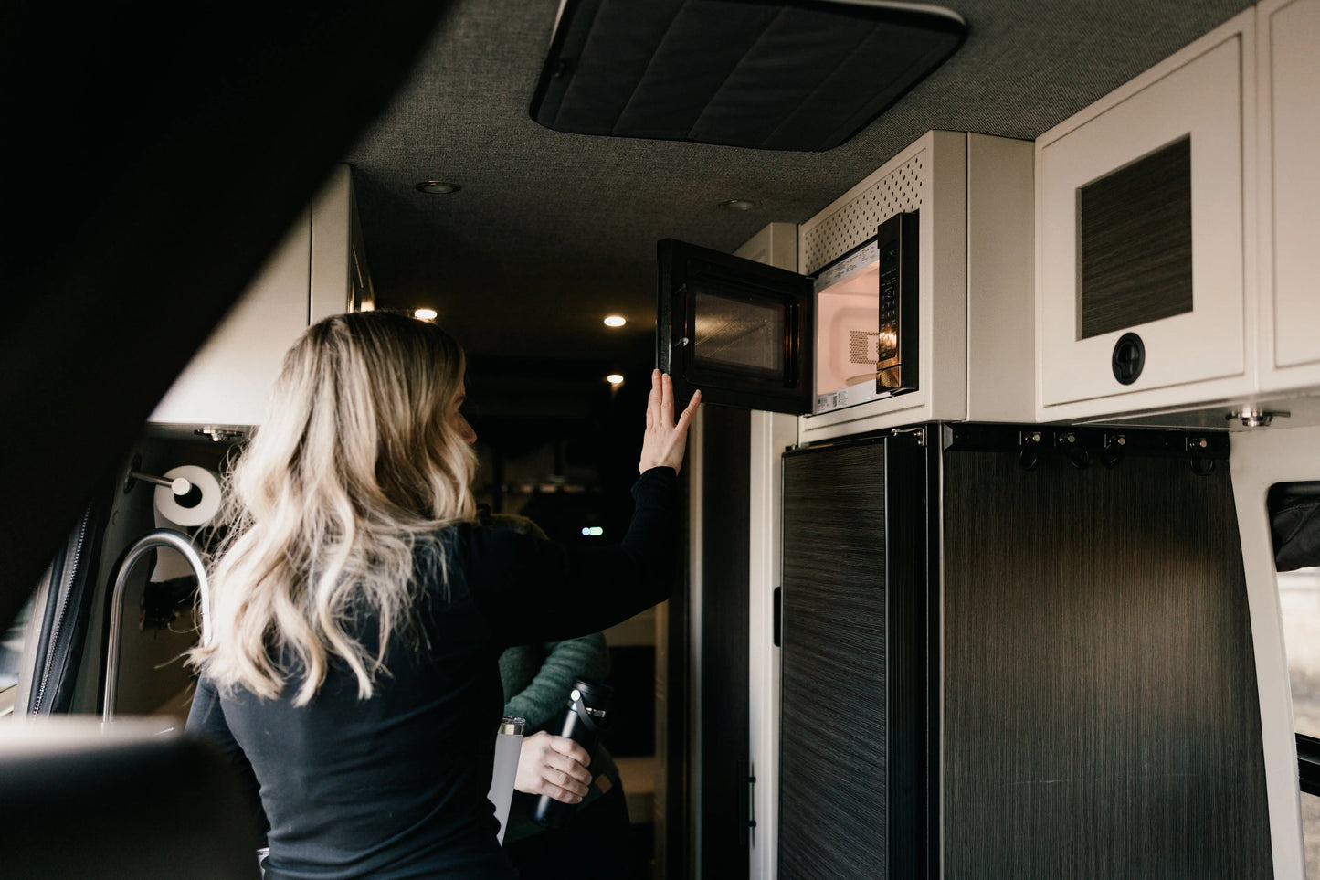 20" Microwave Cabinet - Angled Van Wife Components