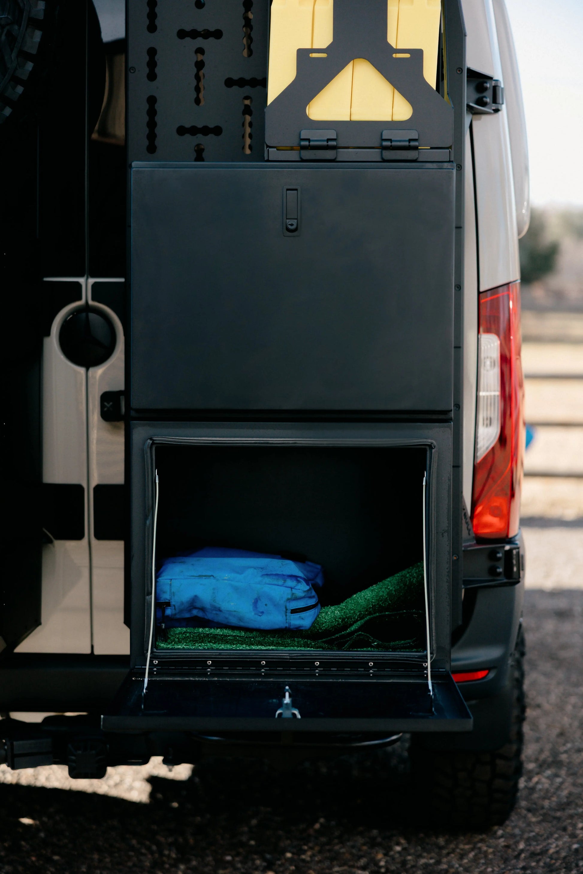 Exterior Box with Drop Down Door Van Wife Components