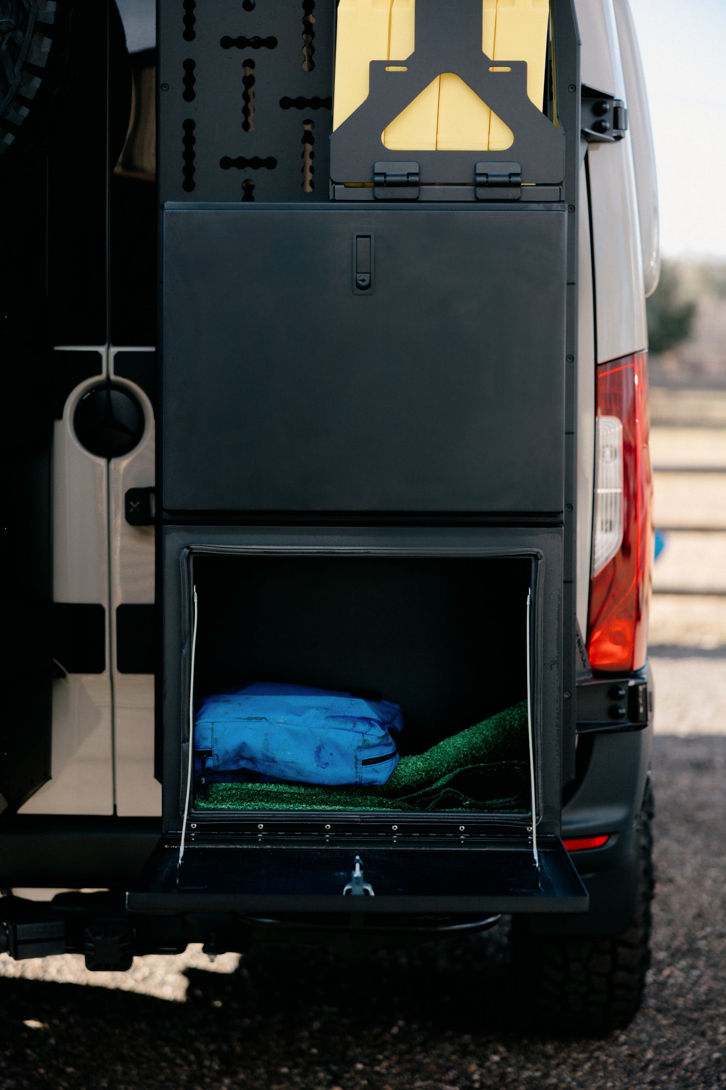 Exterior Box with Drop Down Door Van Wife Components
