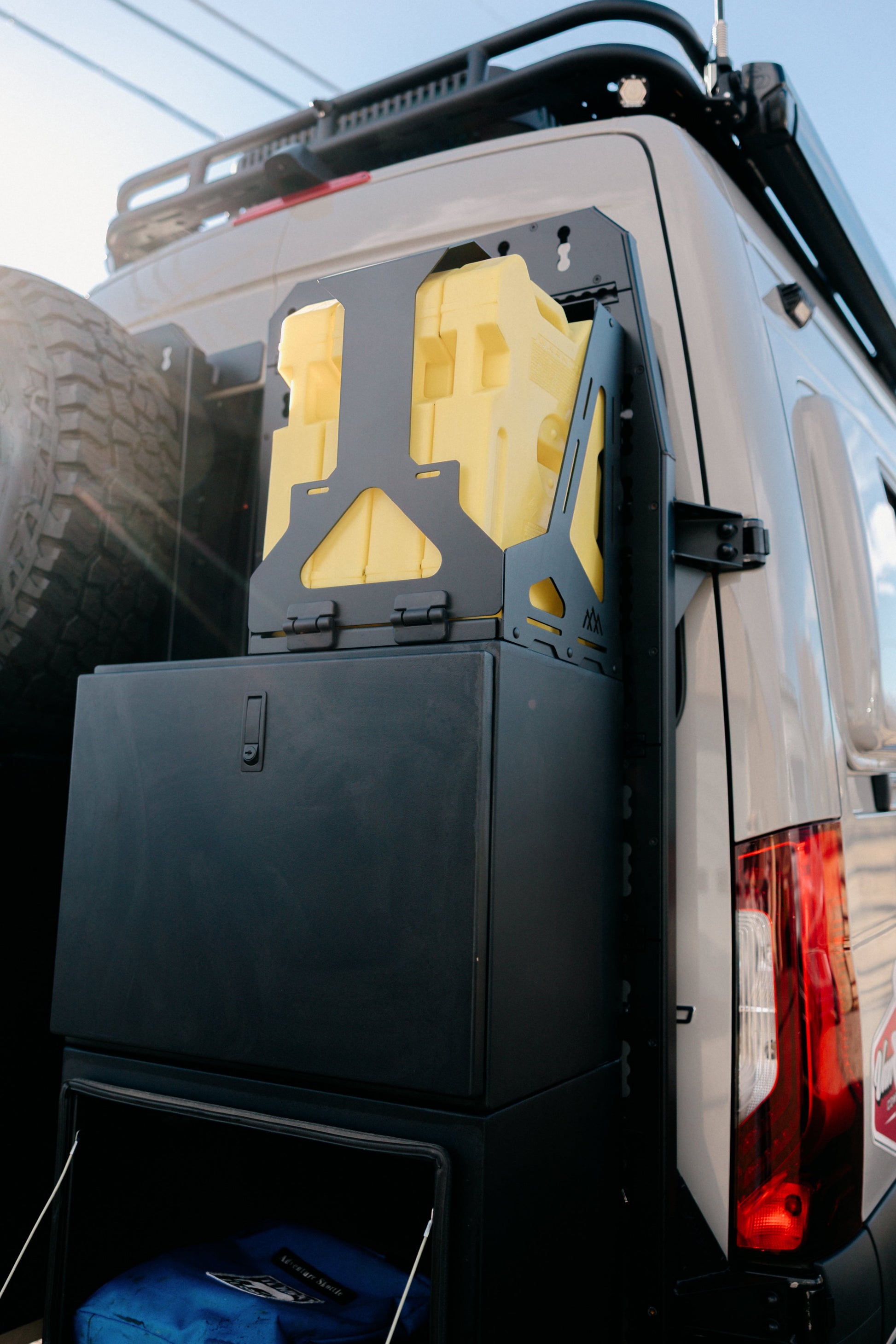 Exterior Box with Drop Down Door Van Wife Components