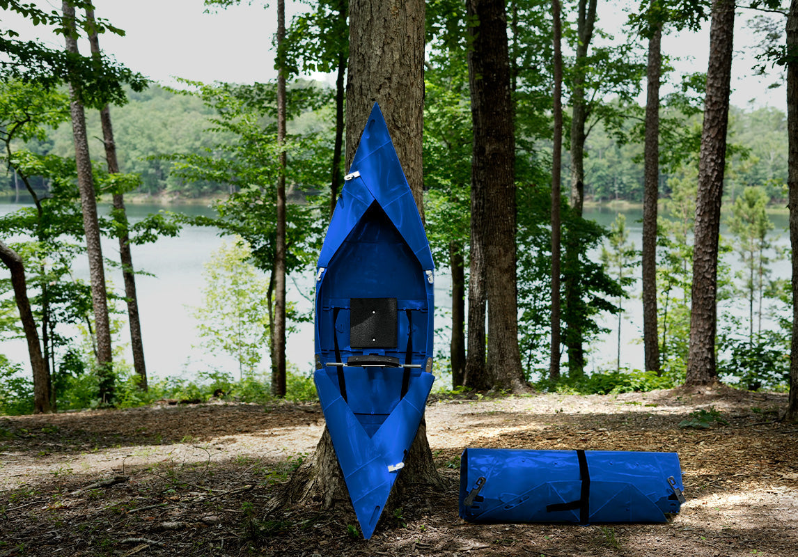 Tucktec Foldable Kayak| Origami - 2 minute assembly | Folding Portable Kayak 8 foot Jr. Tucktec Folding Kayaks