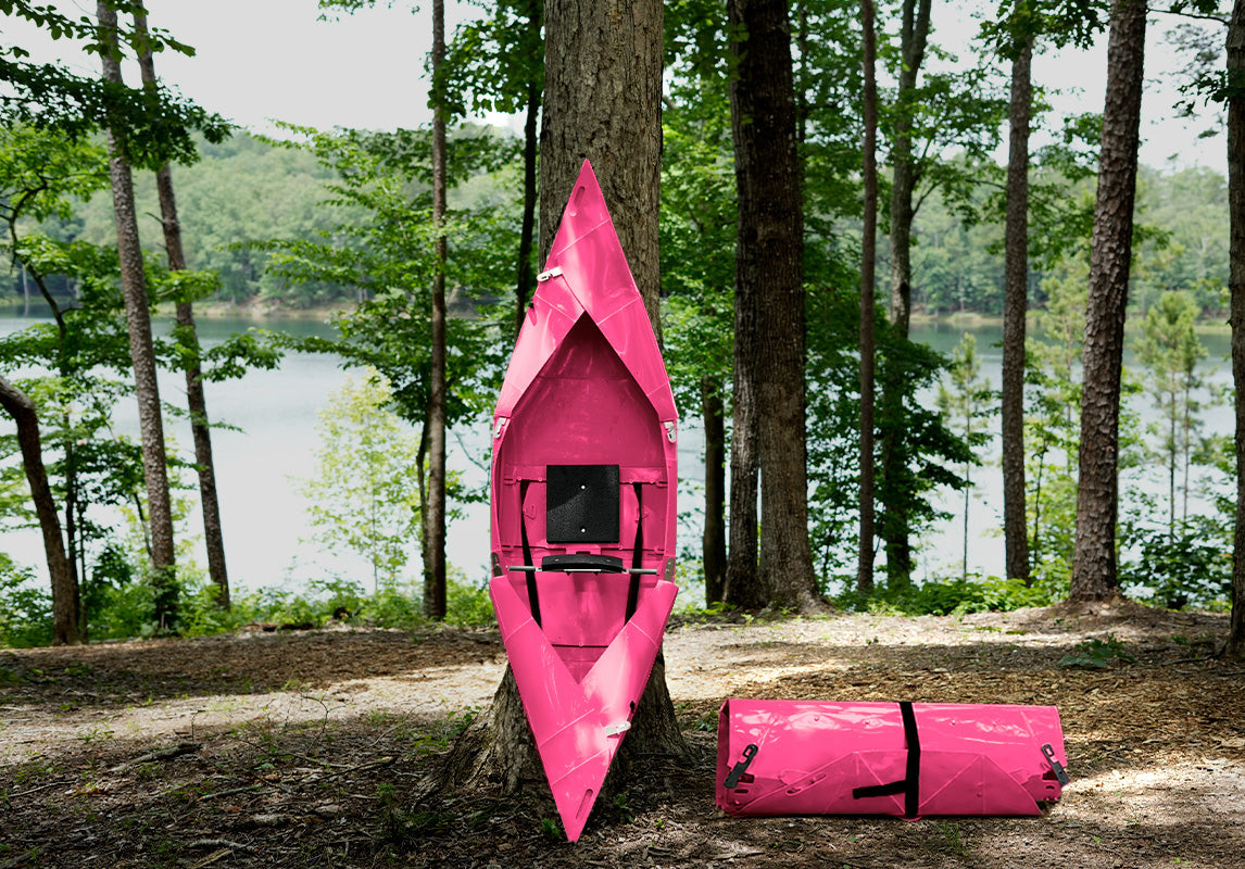 Tucktec Foldable Kayak| Origami - 2 minute assembly | Folding Portable Kayak 8 foot Jr. Tucktec Folding Kayaks