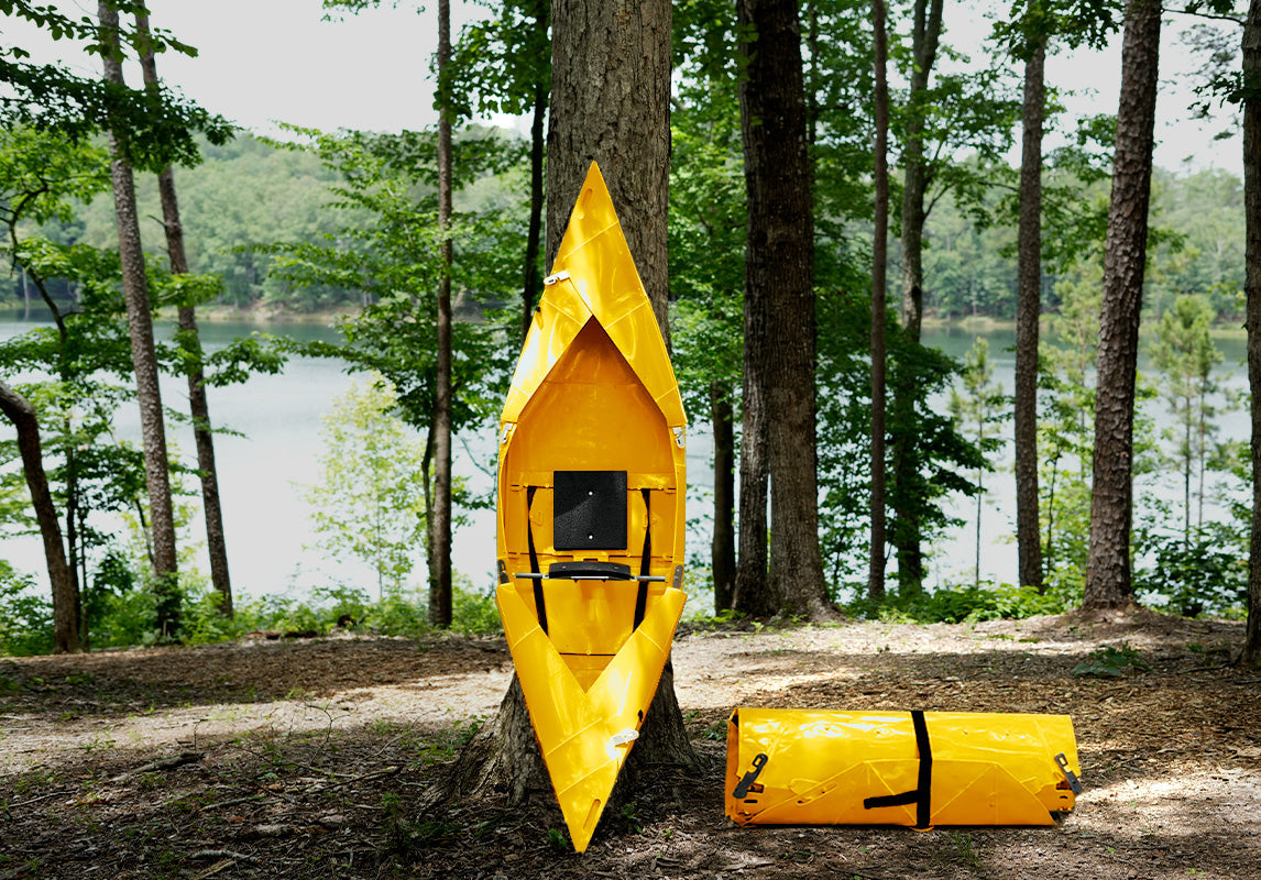 Tucktec Foldable Kayak| Origami - 2 minute assembly | Folding Portable Kayak 8 foot Jr. Tucktec Folding Kayaks